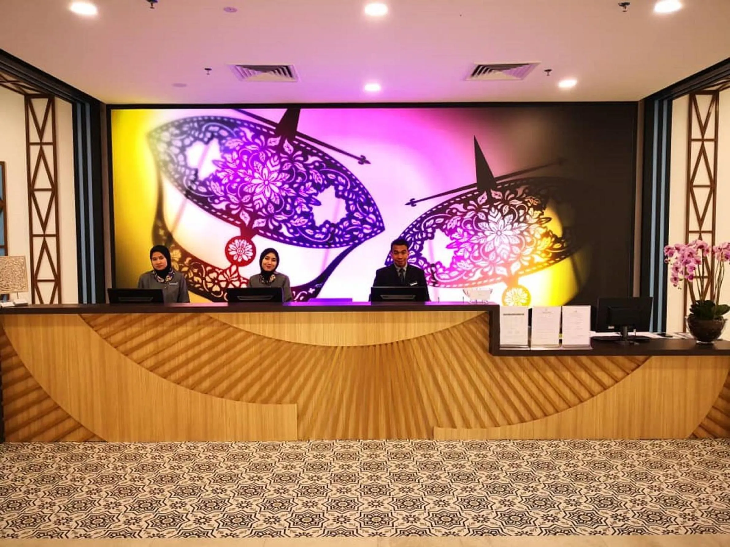 Lobby or reception in H Elite Design Hotel