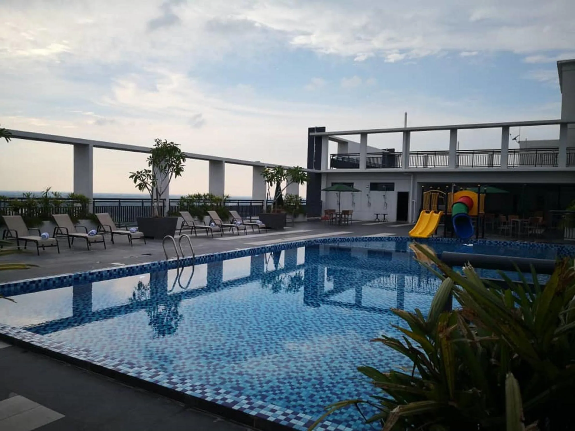 Swimming pool in H Elite Design Hotel