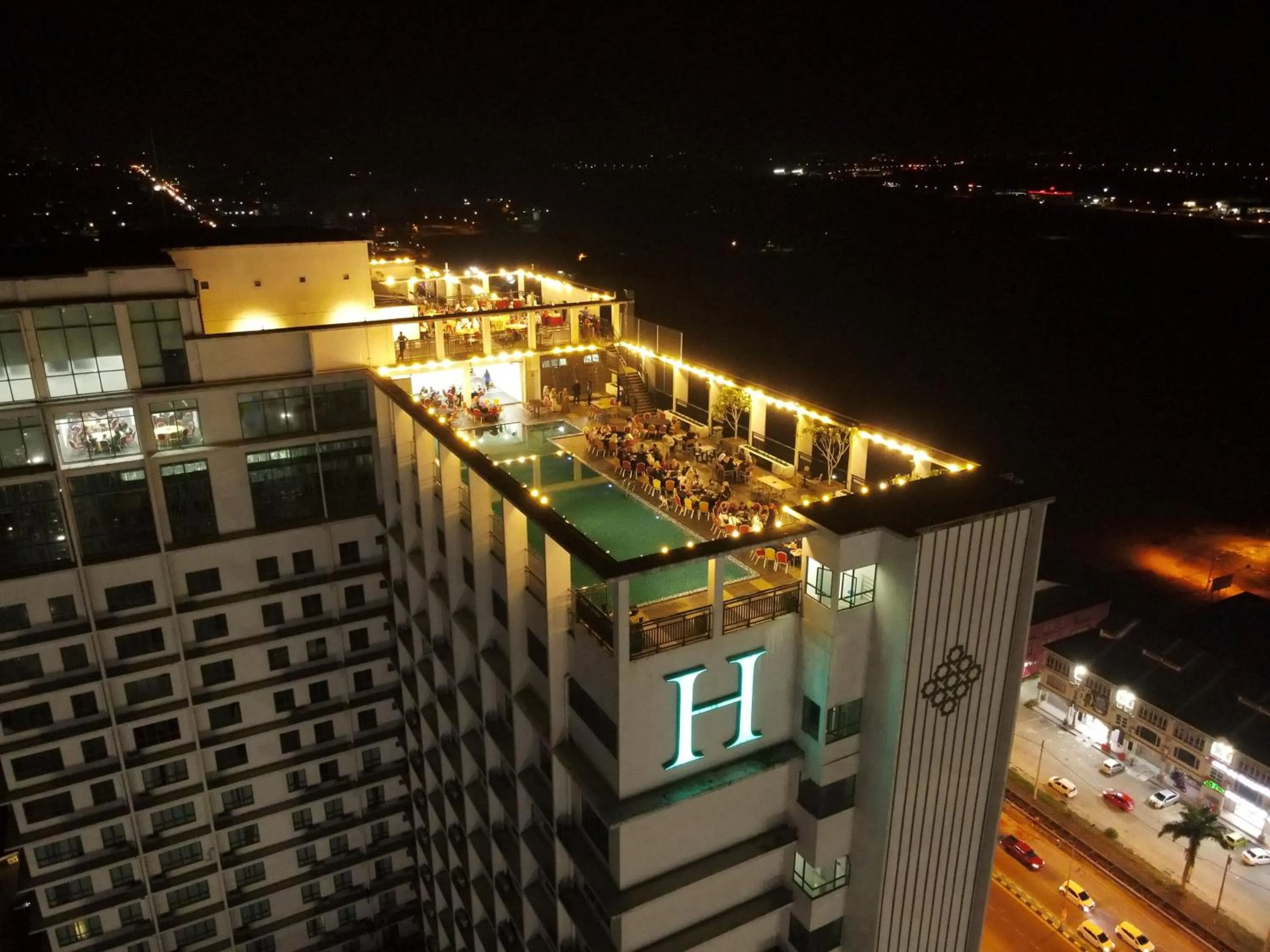 Property building in H Elite Design Hotel