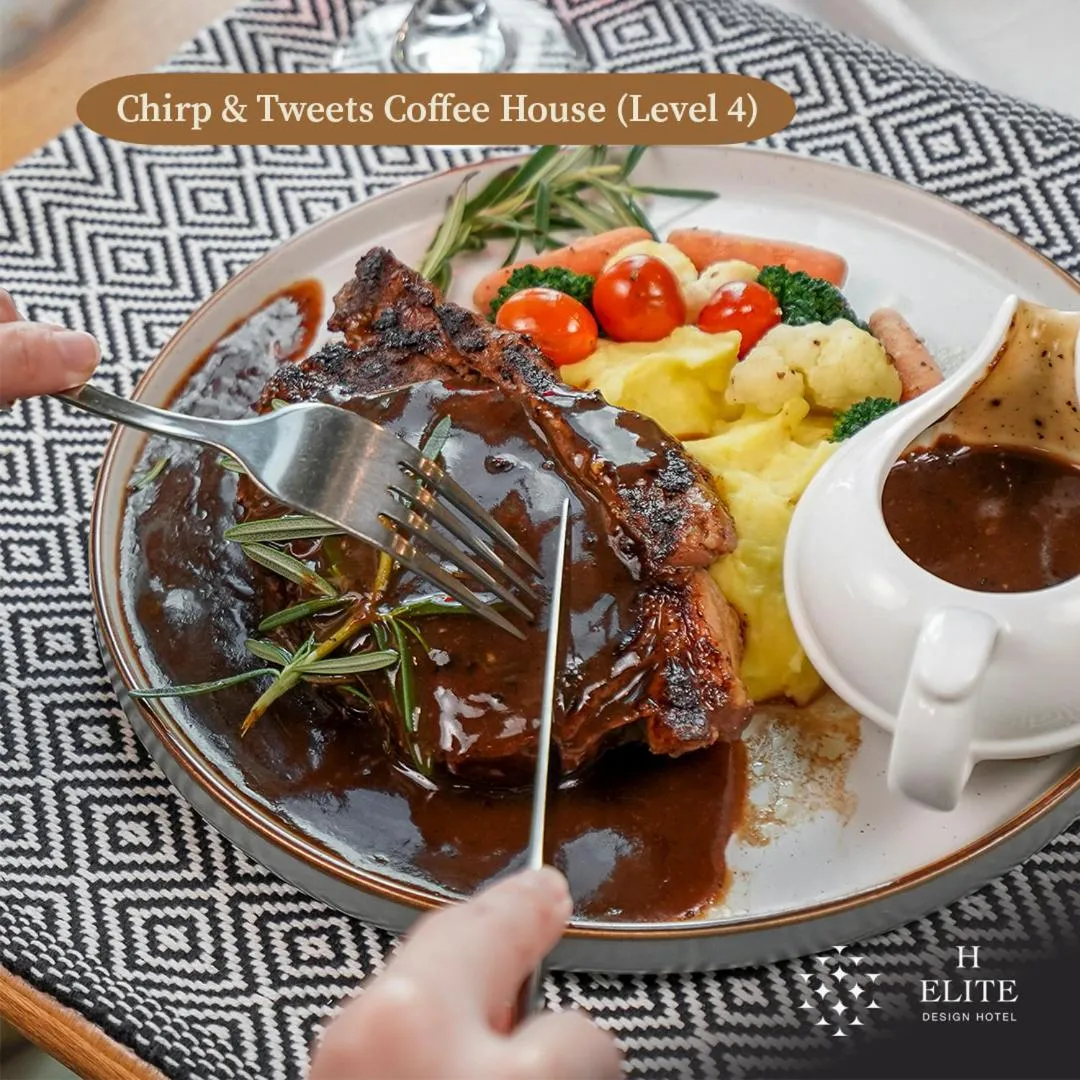 Restaurant/places to eat in H Elite Design Hotel