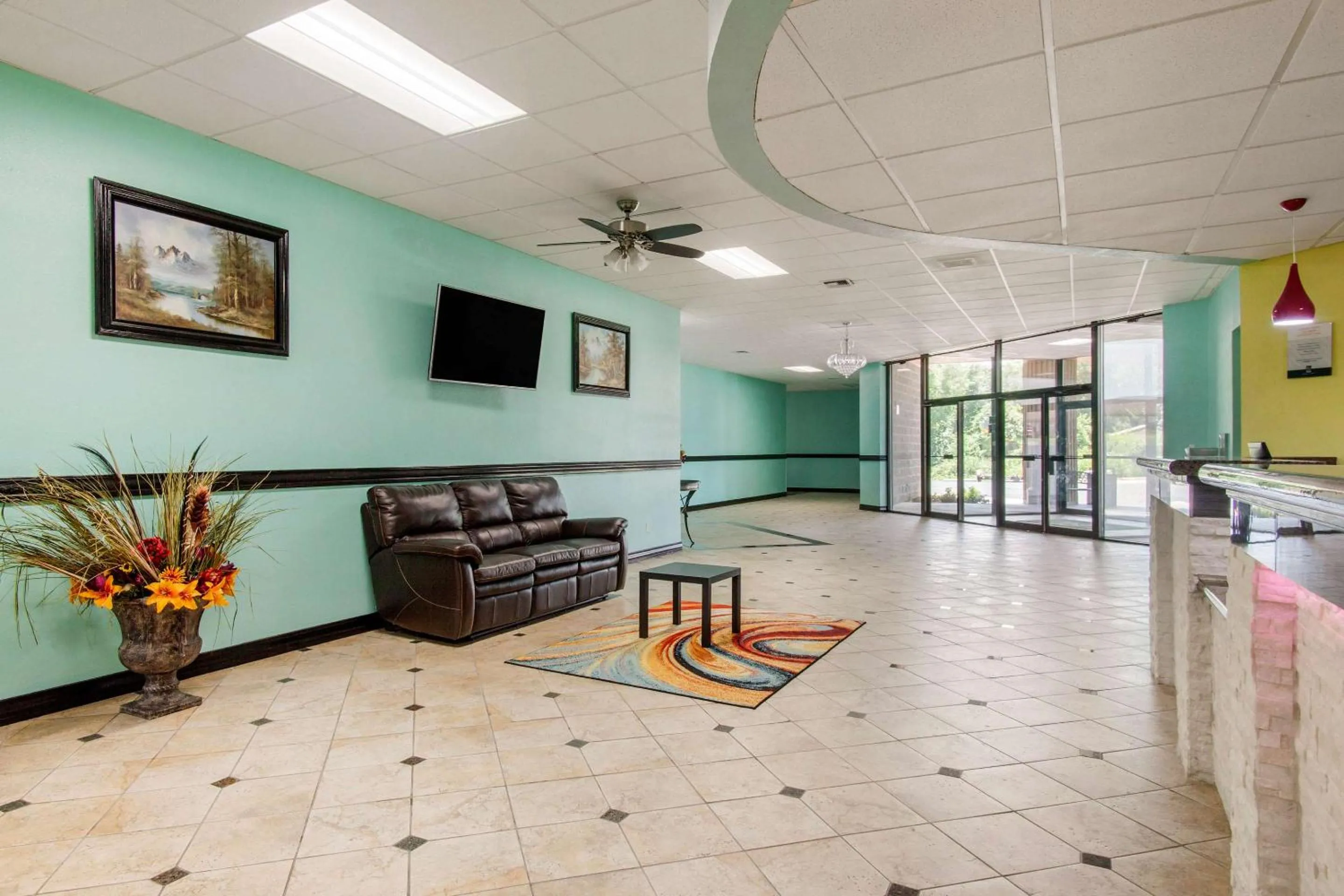 Lobby or reception in Quality Inn Arkansas City North