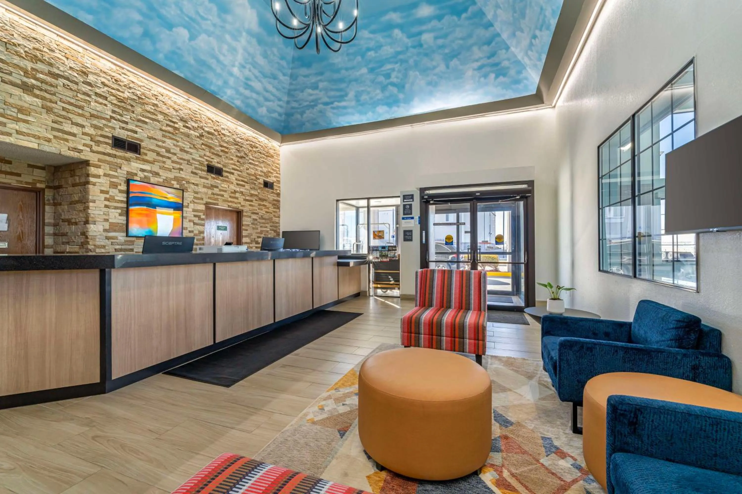 Lobby or reception in Best Western Park City Wichita North