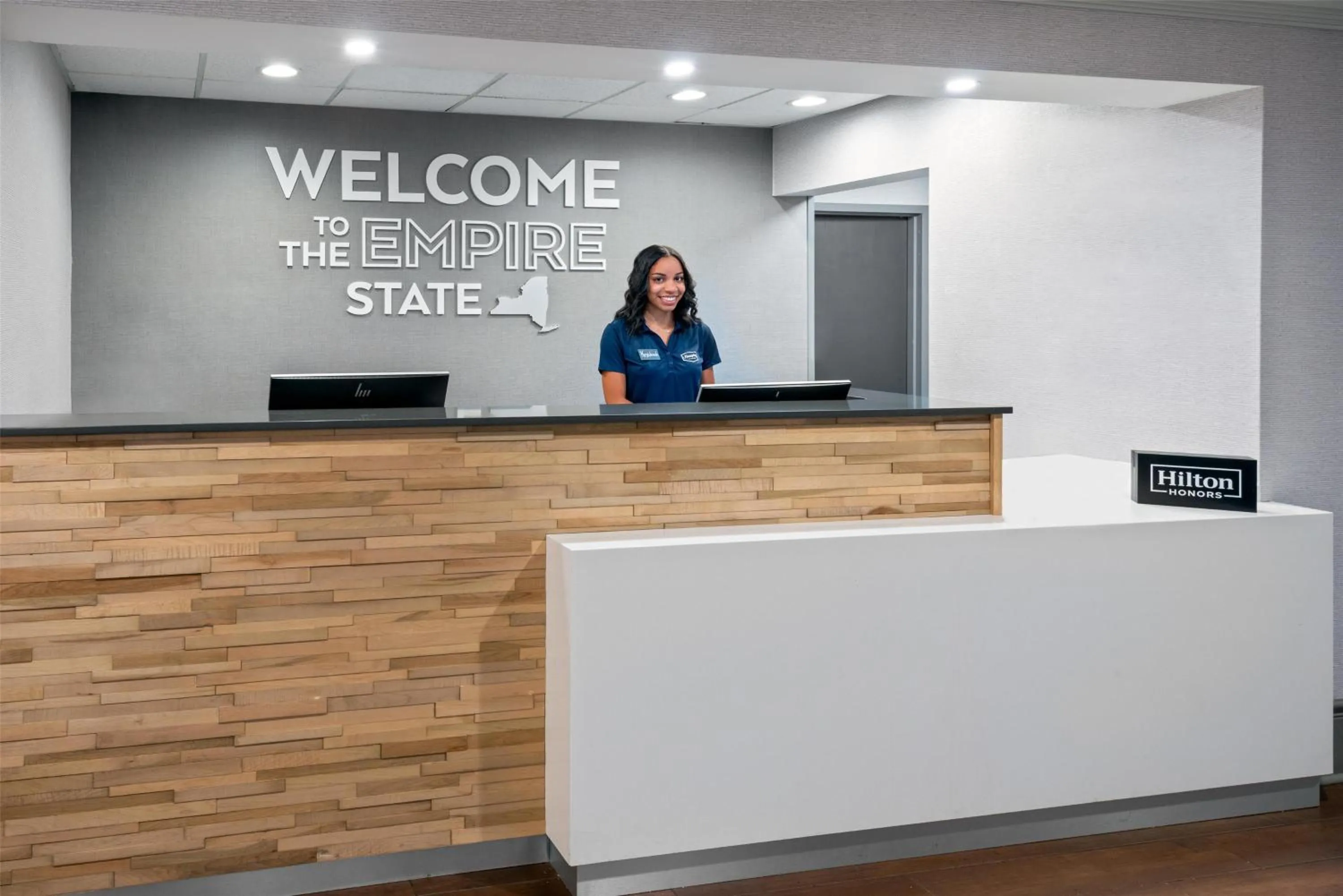 Lobby or reception in Hampton Inn Buffalo-Airport Galleria Mall