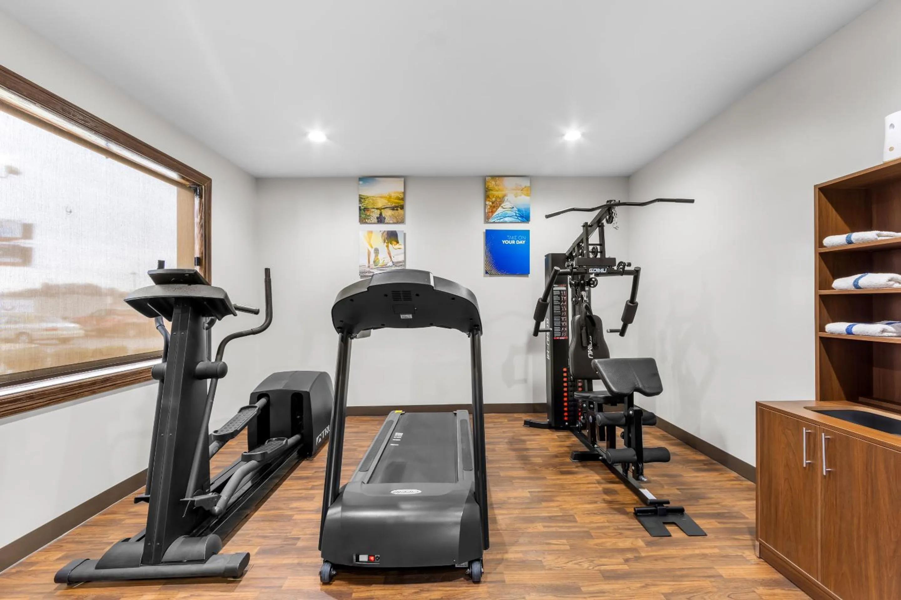 Fitness centre/facilities in Comfort Suites London South