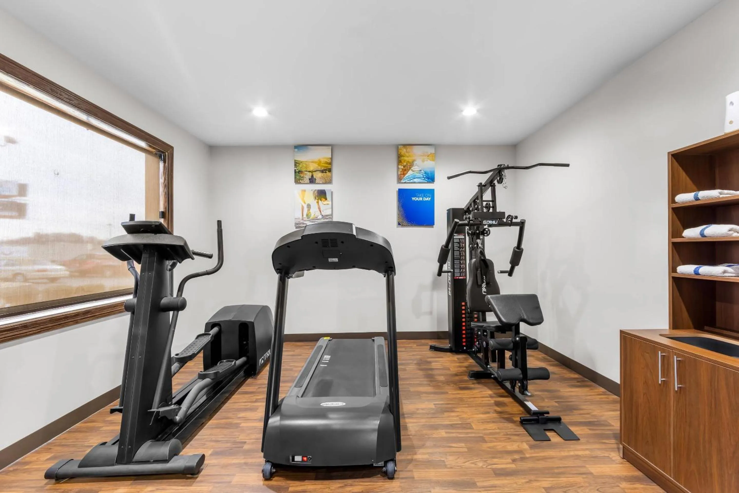 Fitness centre/facilities in Comfort Suites London South