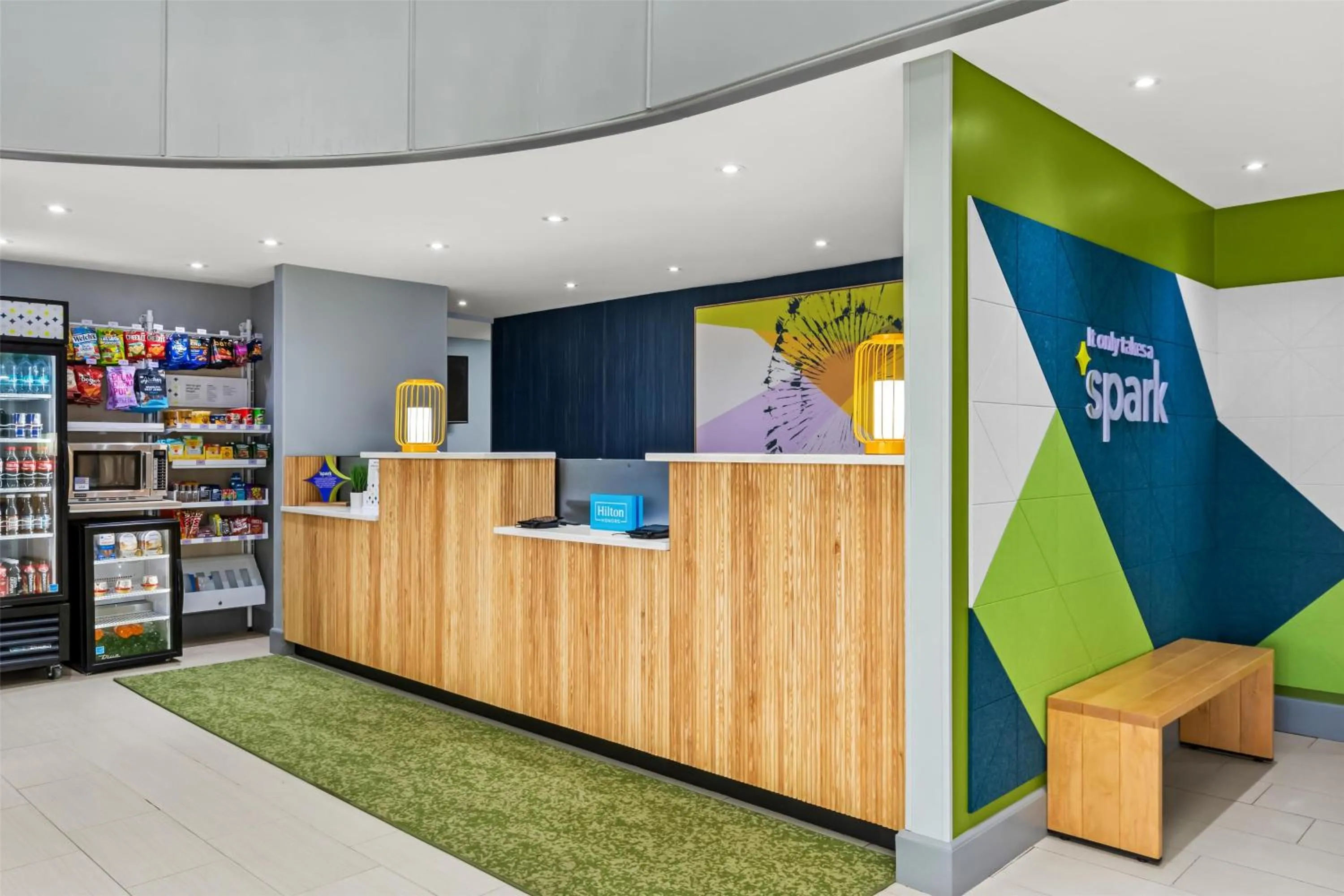 Lobby or reception in Spark by Hilton Lexington Hamburg