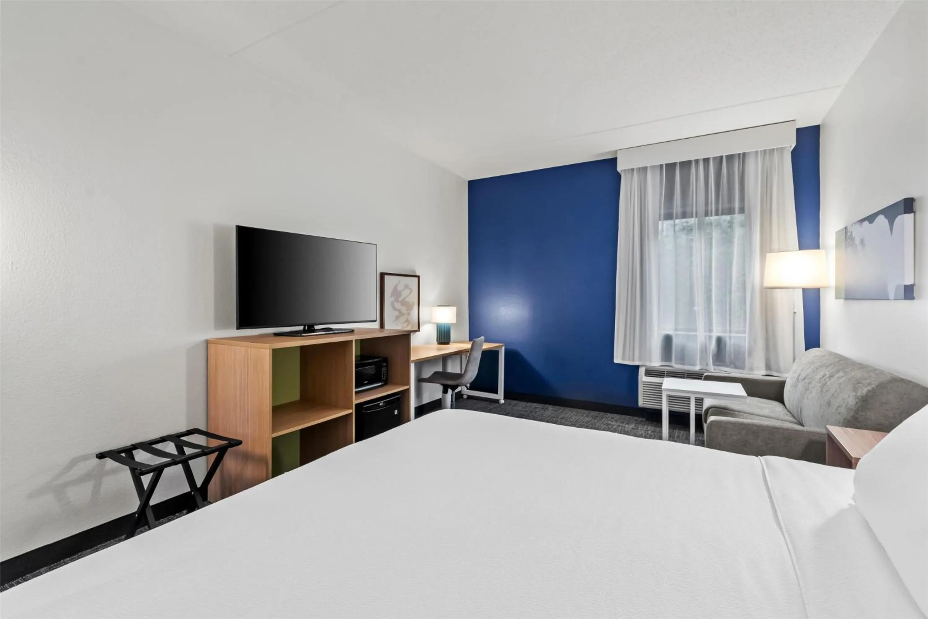 Living room, Bed in Spark by Hilton Lexington Hamburg