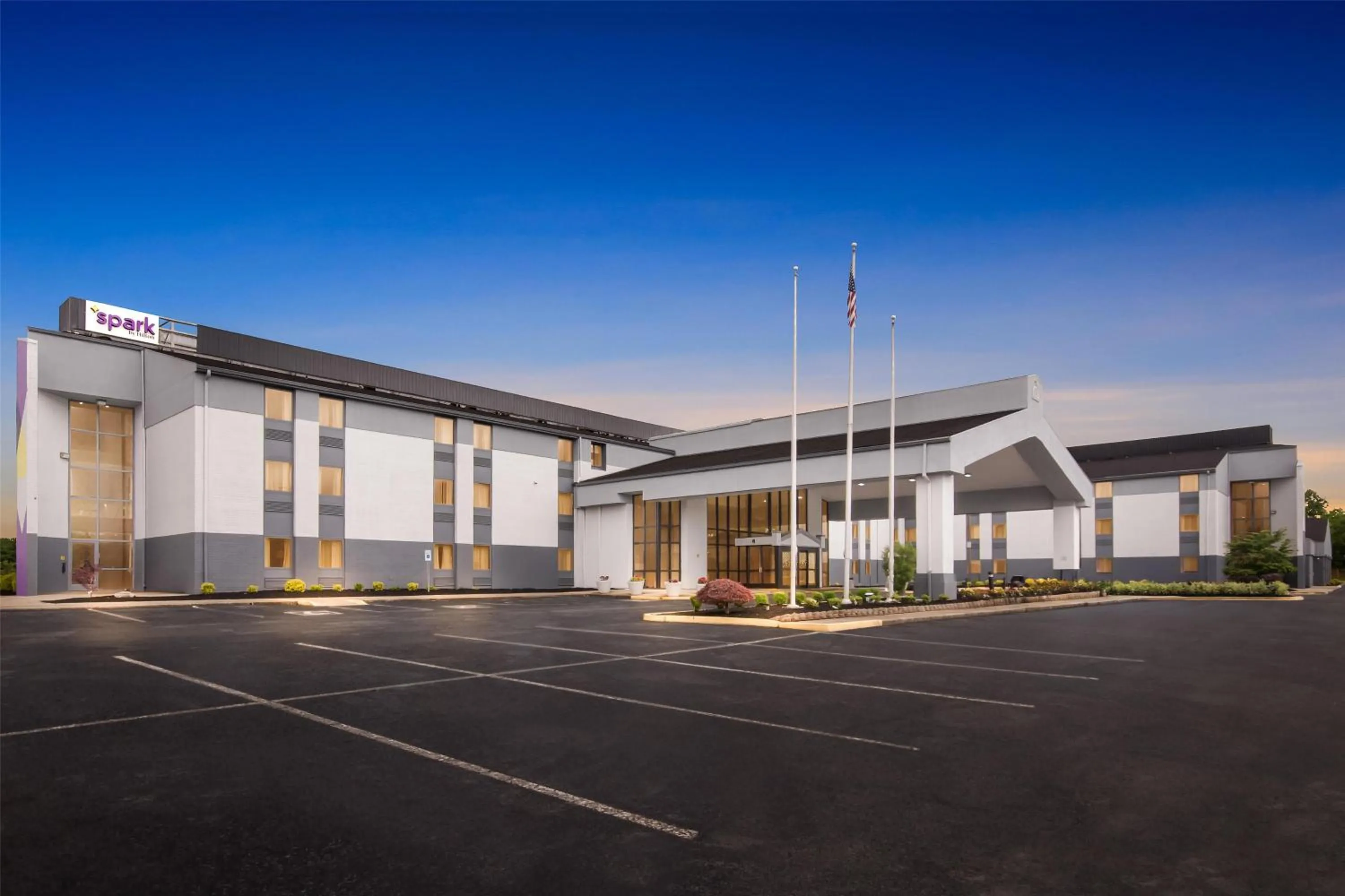 Property building in Spark by Hilton Lexington Hamburg