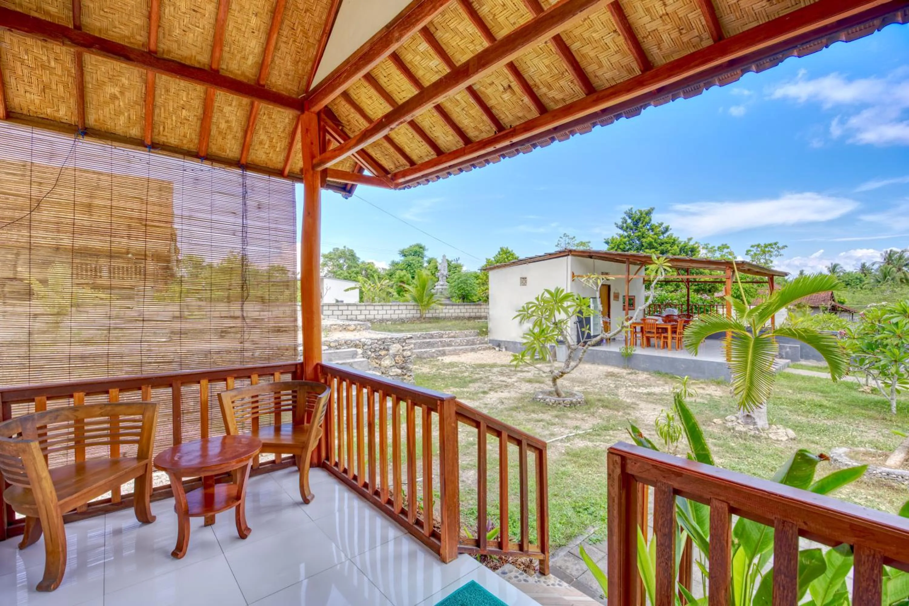 Patio in Nata Cottages