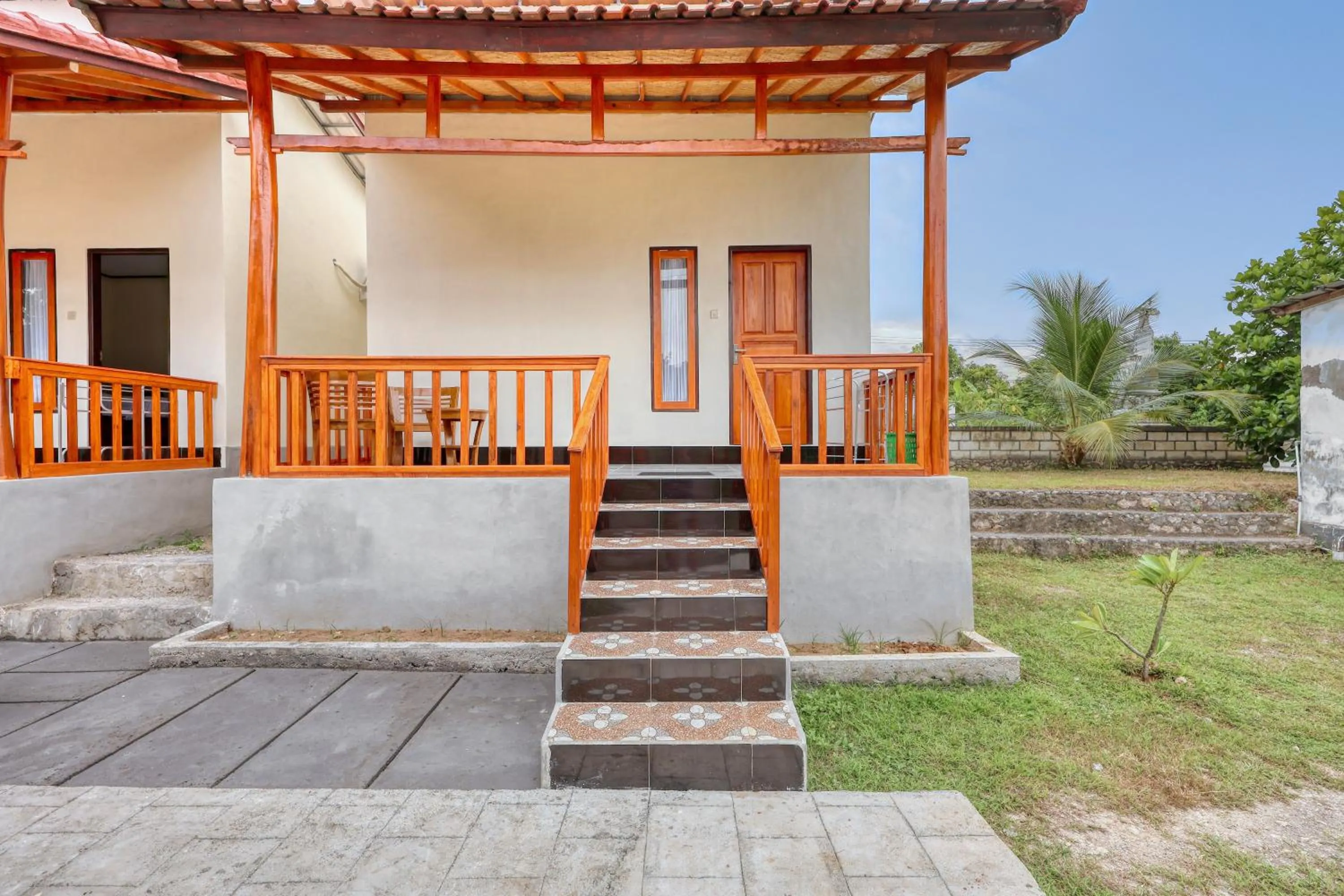Patio in Nata Cottages