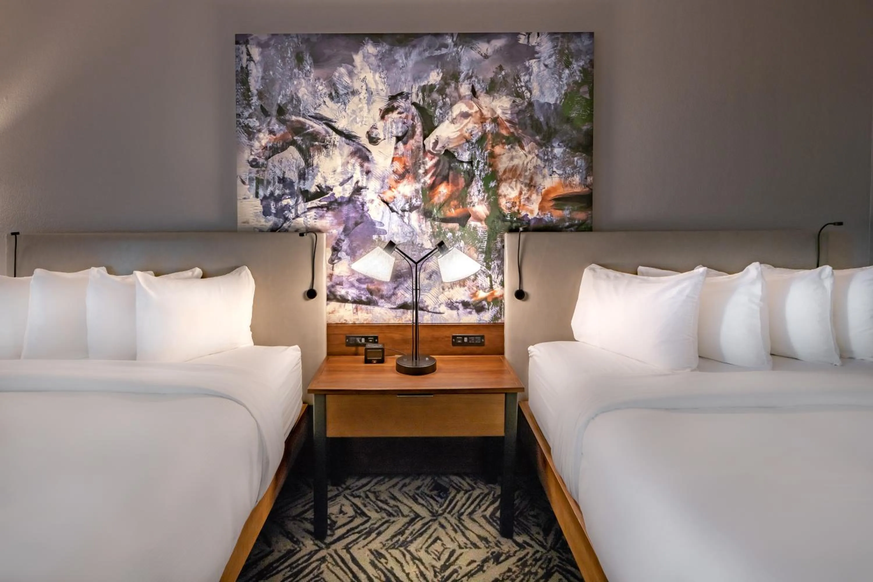 Bed in DoubleTree by Hilton Dallas-Farmers Branch