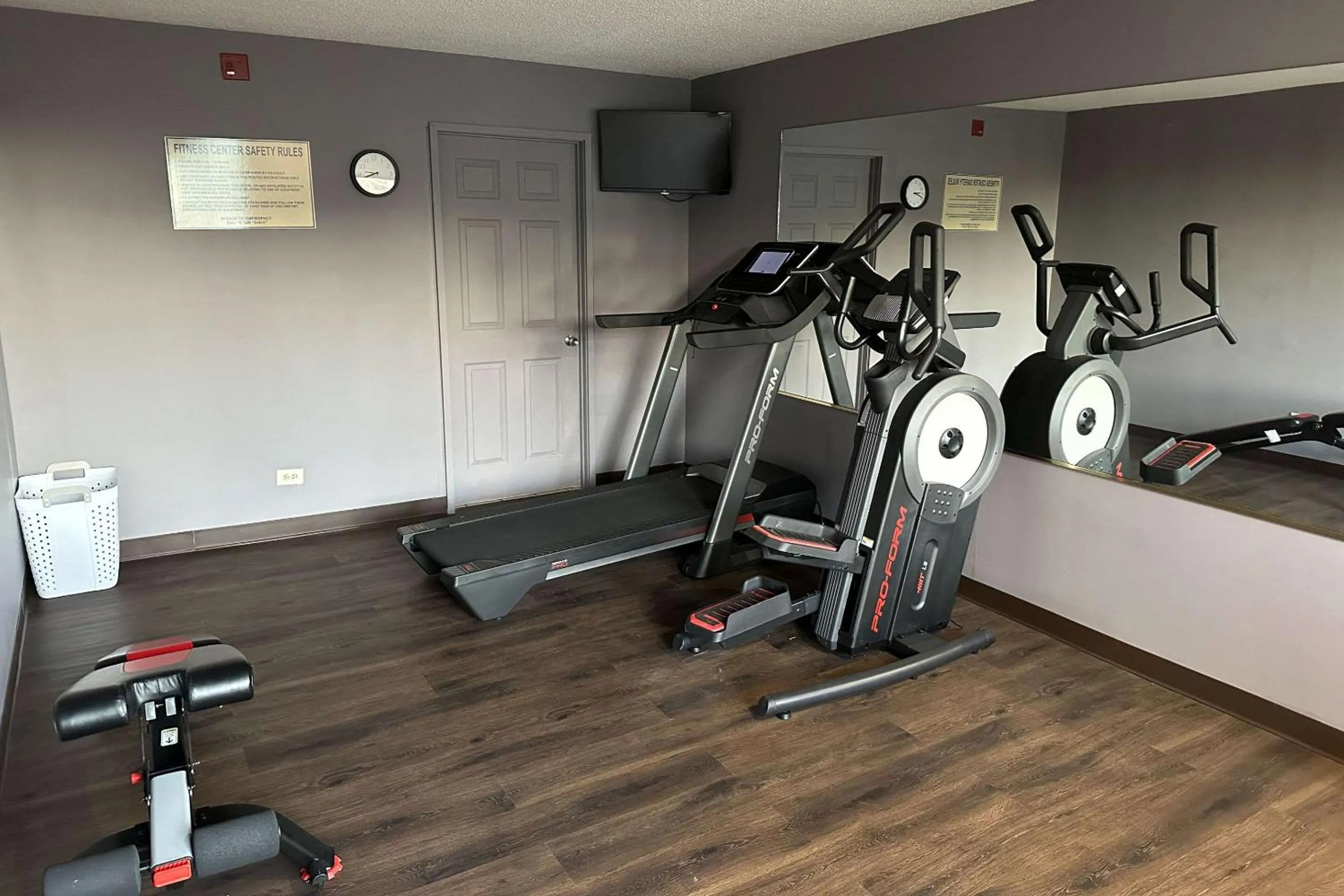 Fitness centre/facilities in Quality Inn Ashland