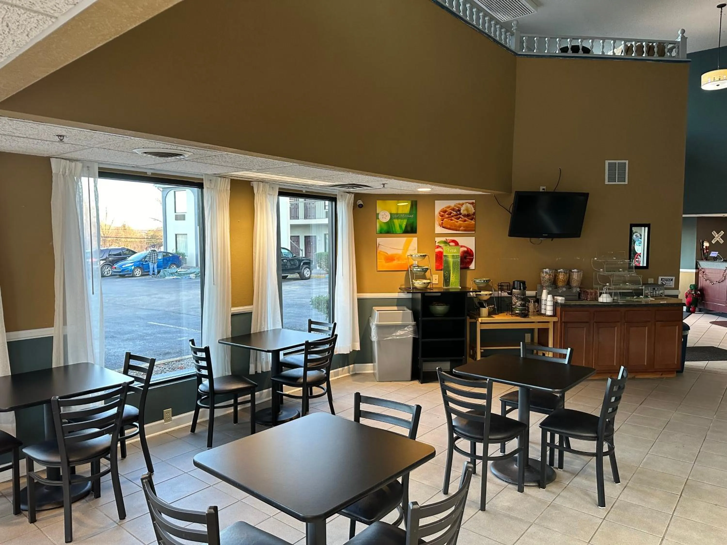 Breakfast in Quality Inn Ashland