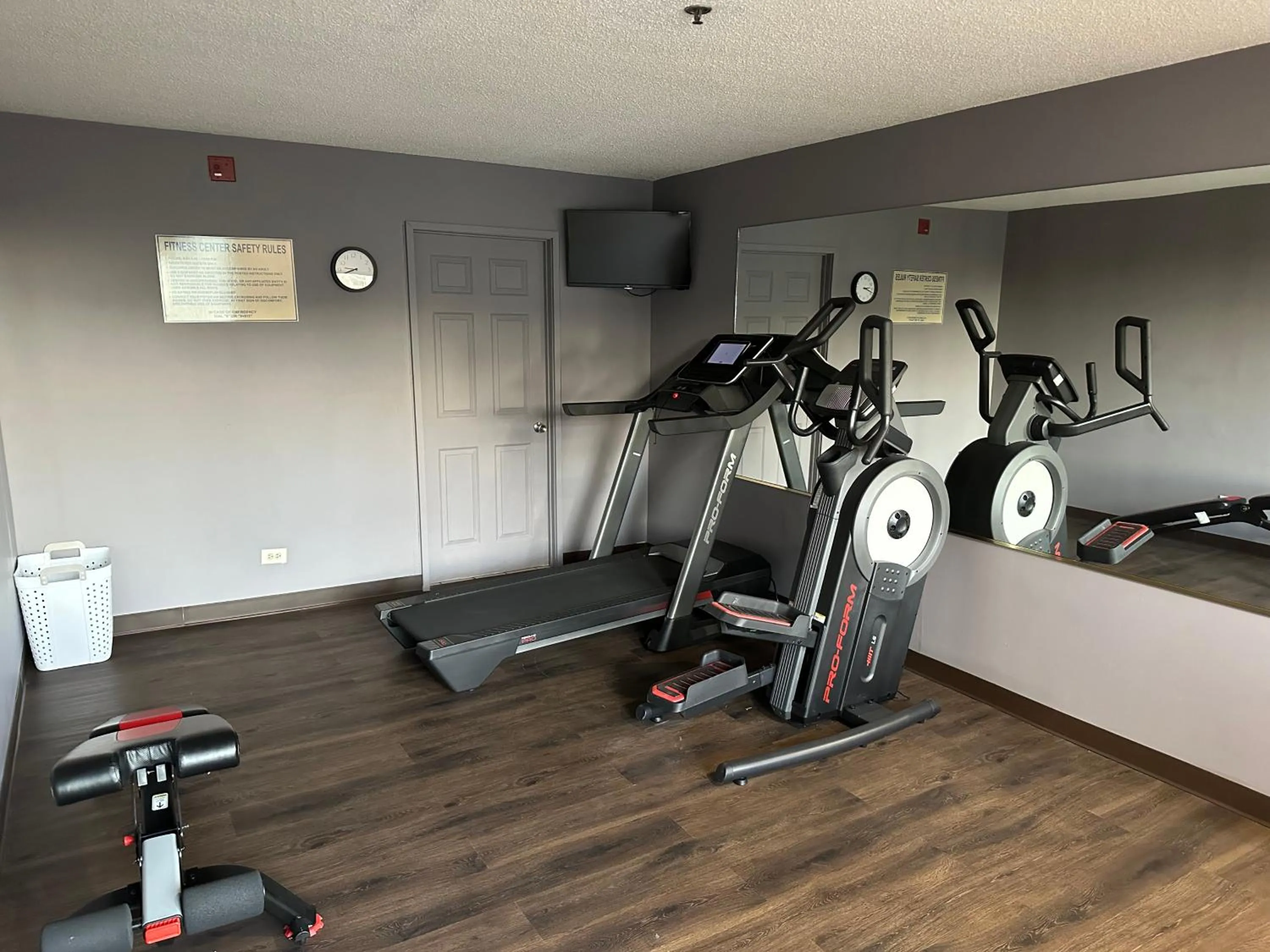 Fitness centre/facilities in Quality Inn Ashland