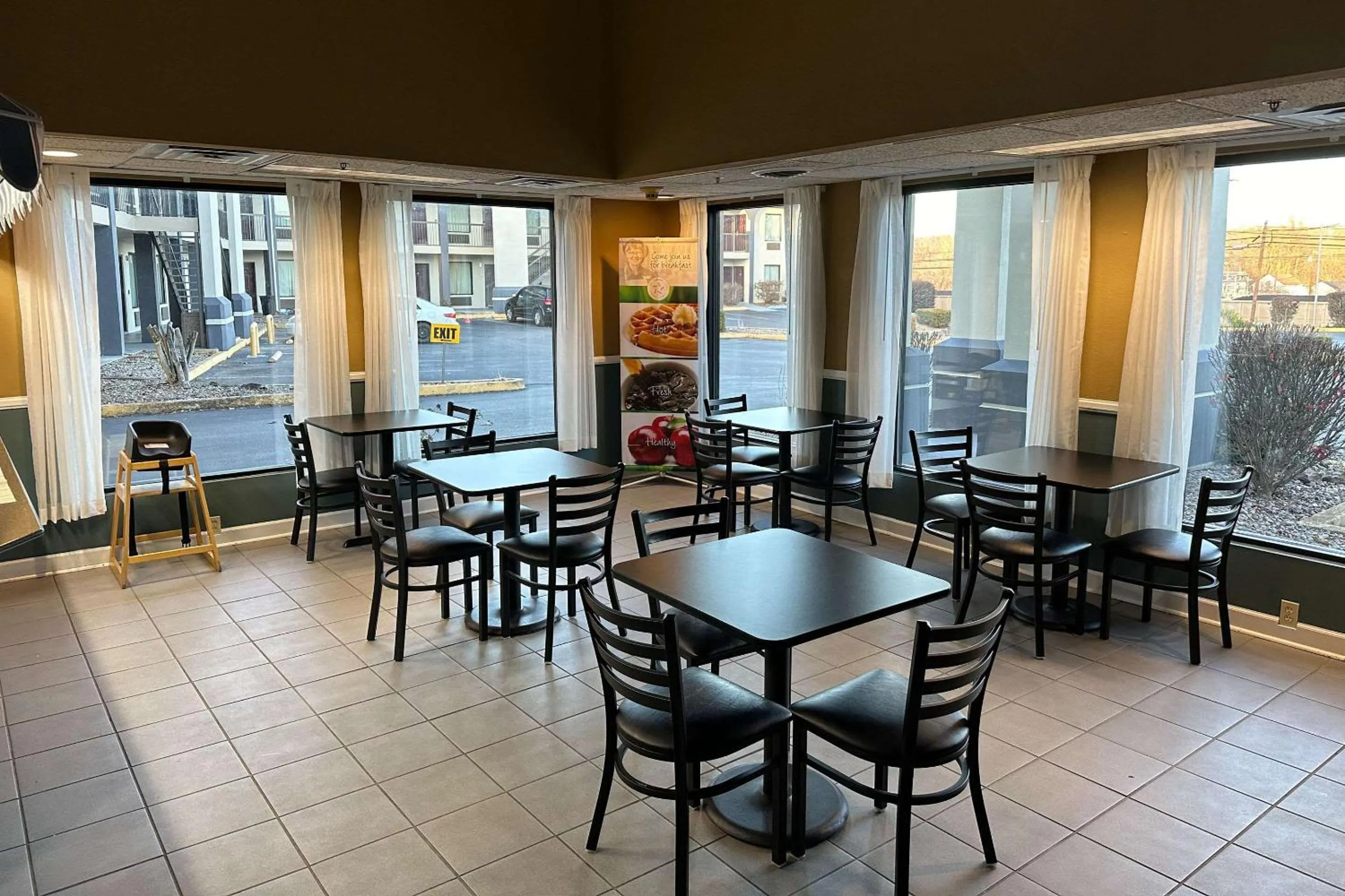 Breakfast in Quality Inn Ashland