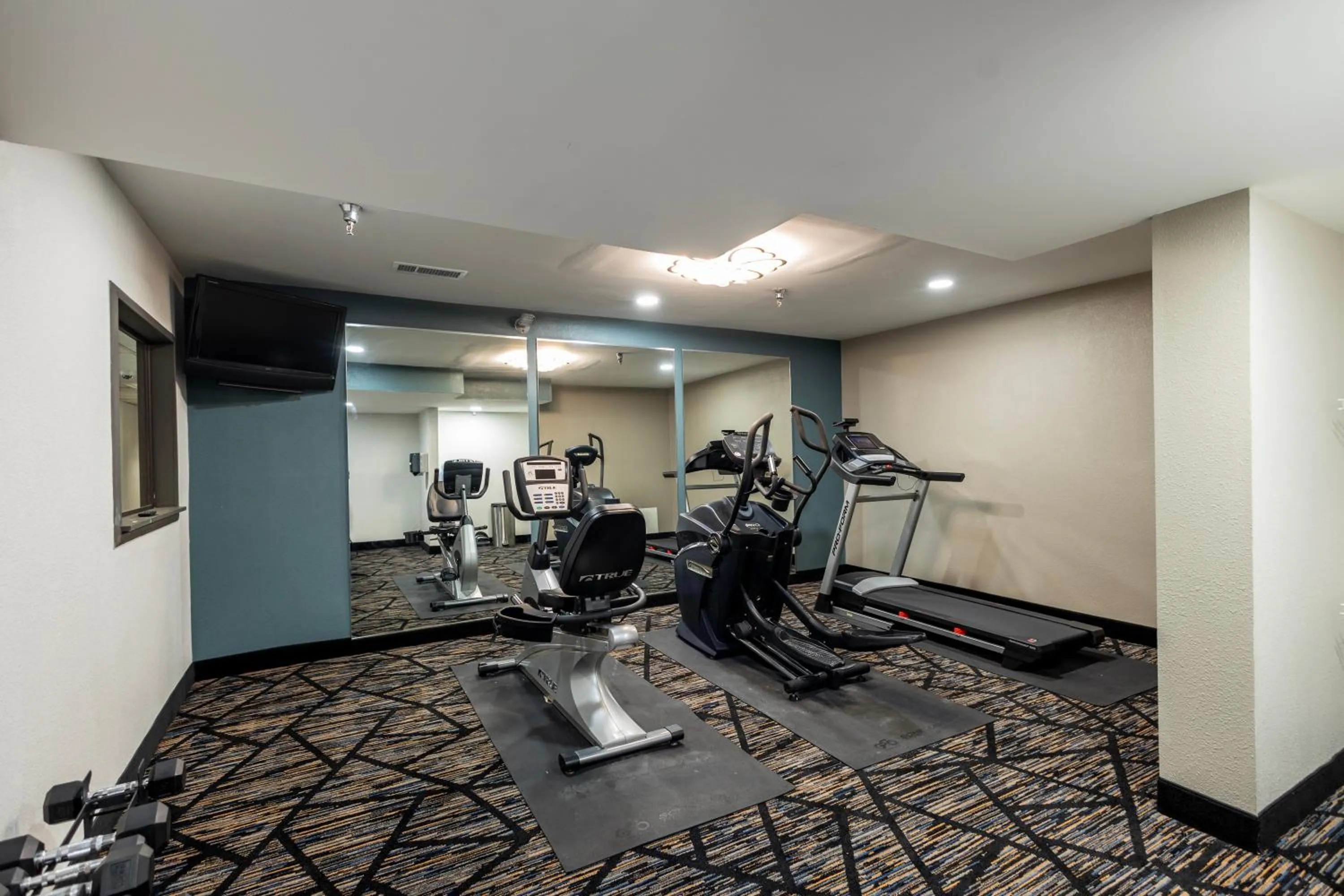 Fitness centre/facilities in Quality Inn Carrollton