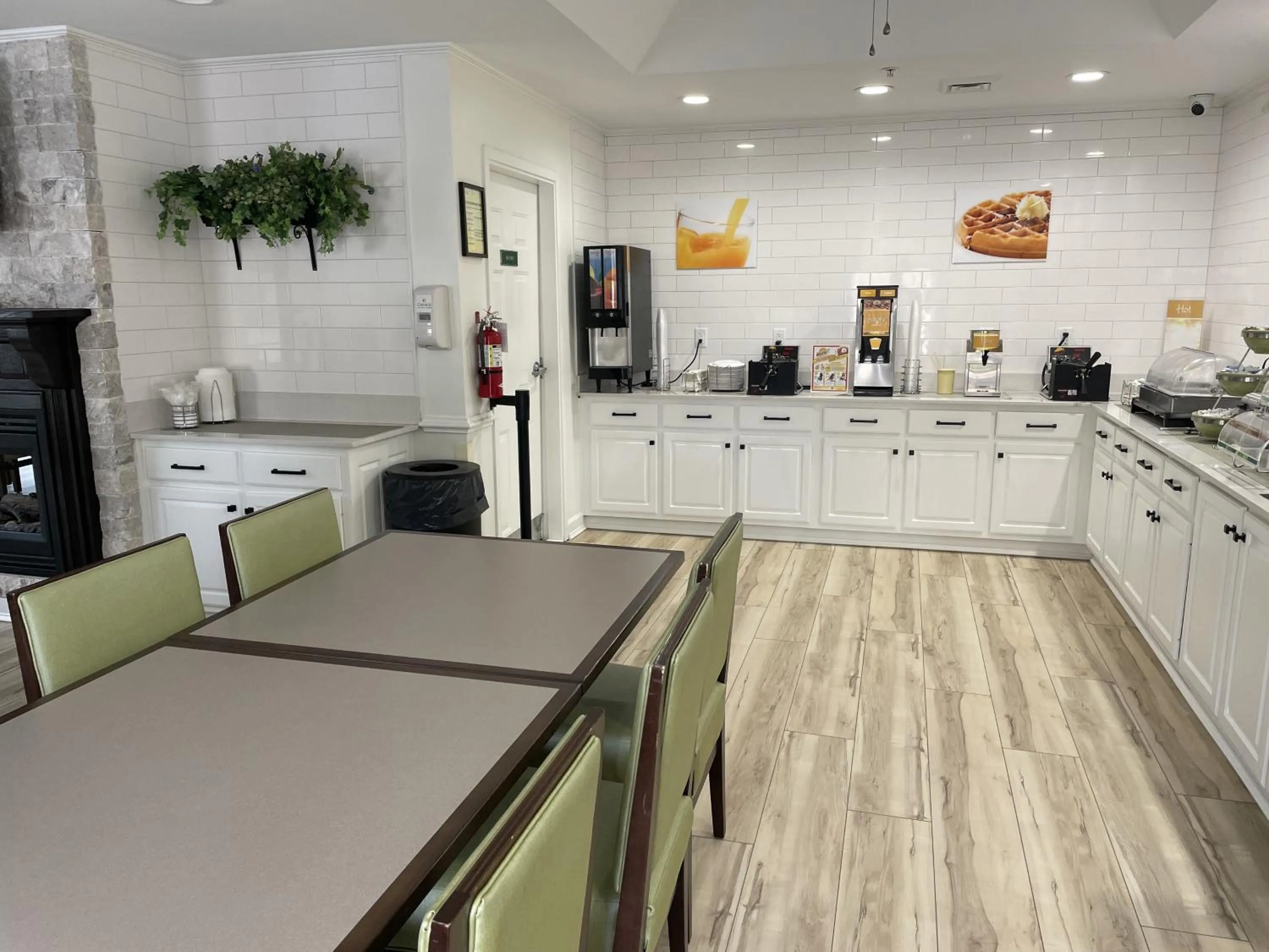 Breakfast in Quality Inn Richmond