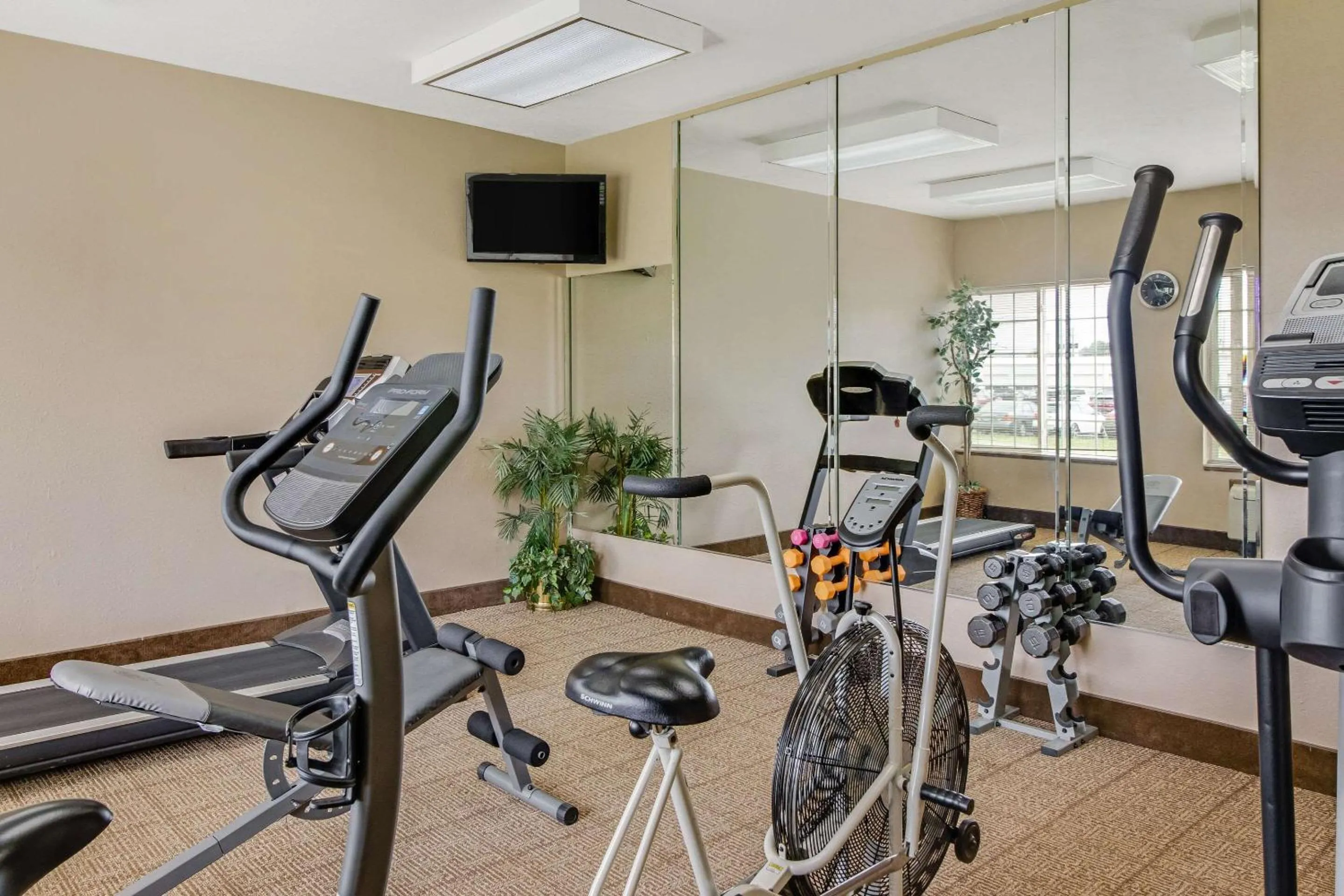 Fitness centre/facilities in Comfort Inn Henderson - Evansville South