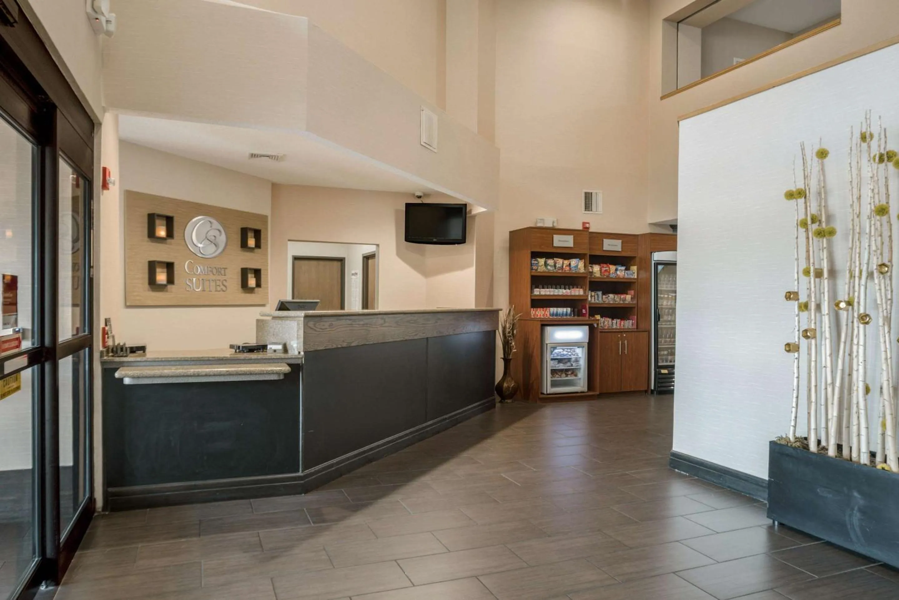 Lobby or reception in Comfort Suites Monroe
