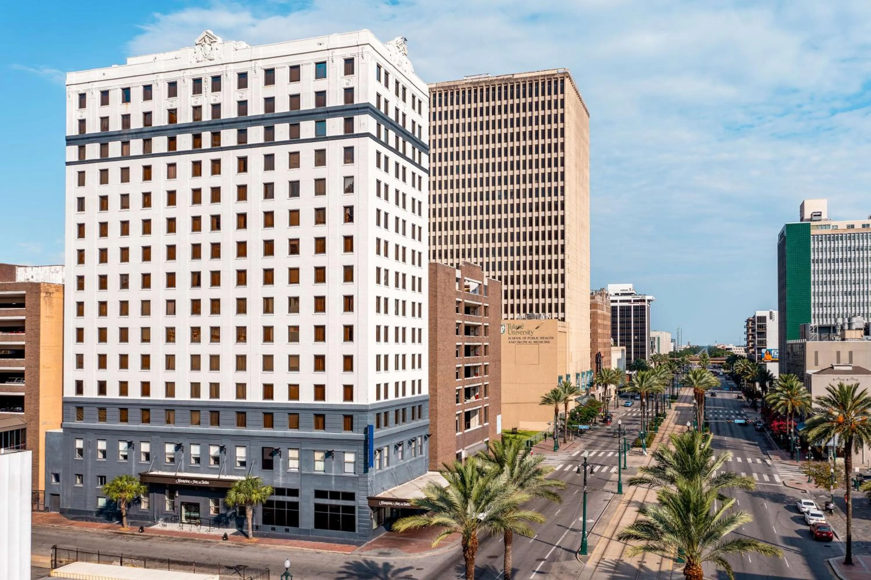 Property building in Hampton Inn & Suites New Orleans Canal St. French Quarter