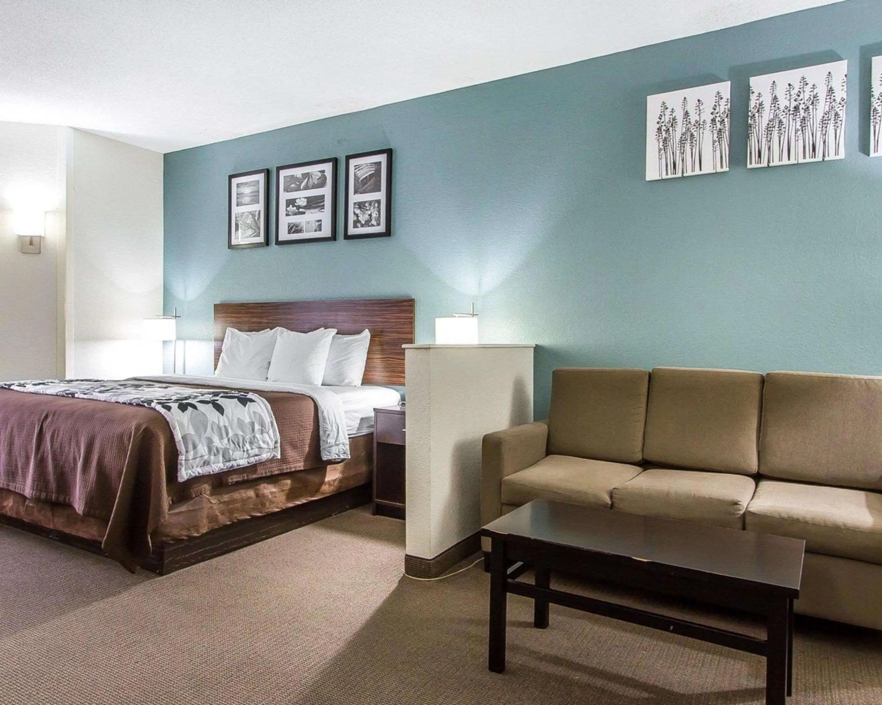 Photo of the whole room in Sleep Inn Scott-Lafayette West