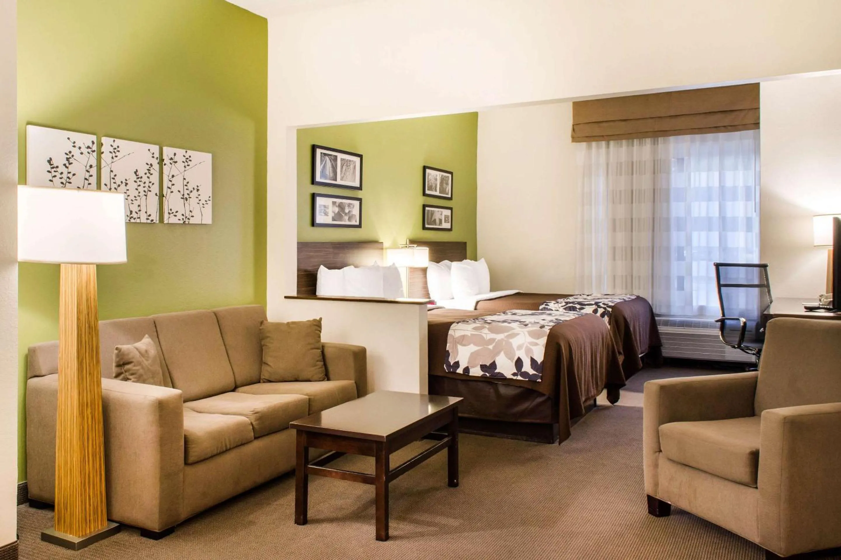 Bedroom in Sleep Inn & Suites Metairie - New Orleans West