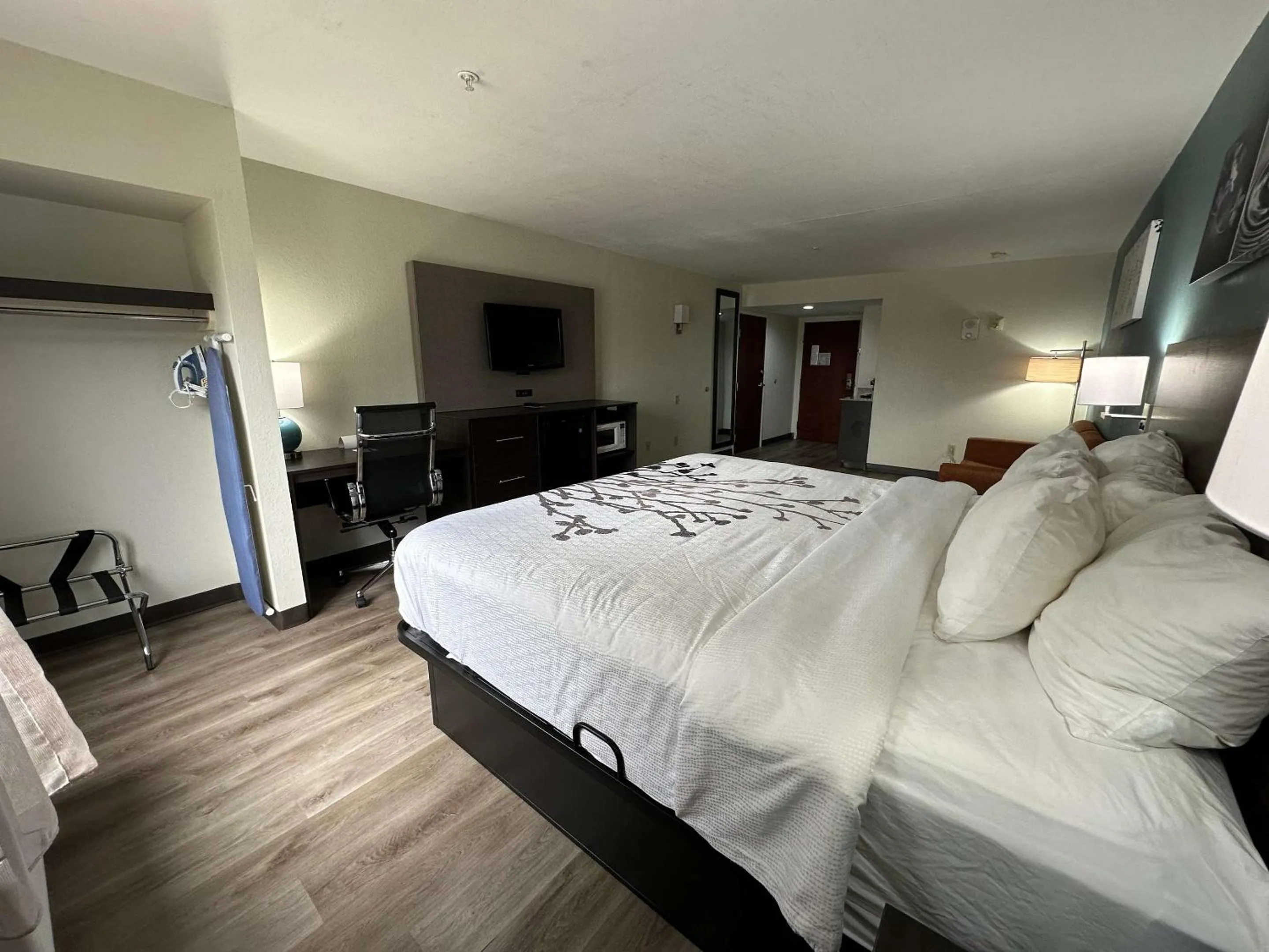 Bedroom, Bed in Sleep Inn & Suites Pineville - Alexandria