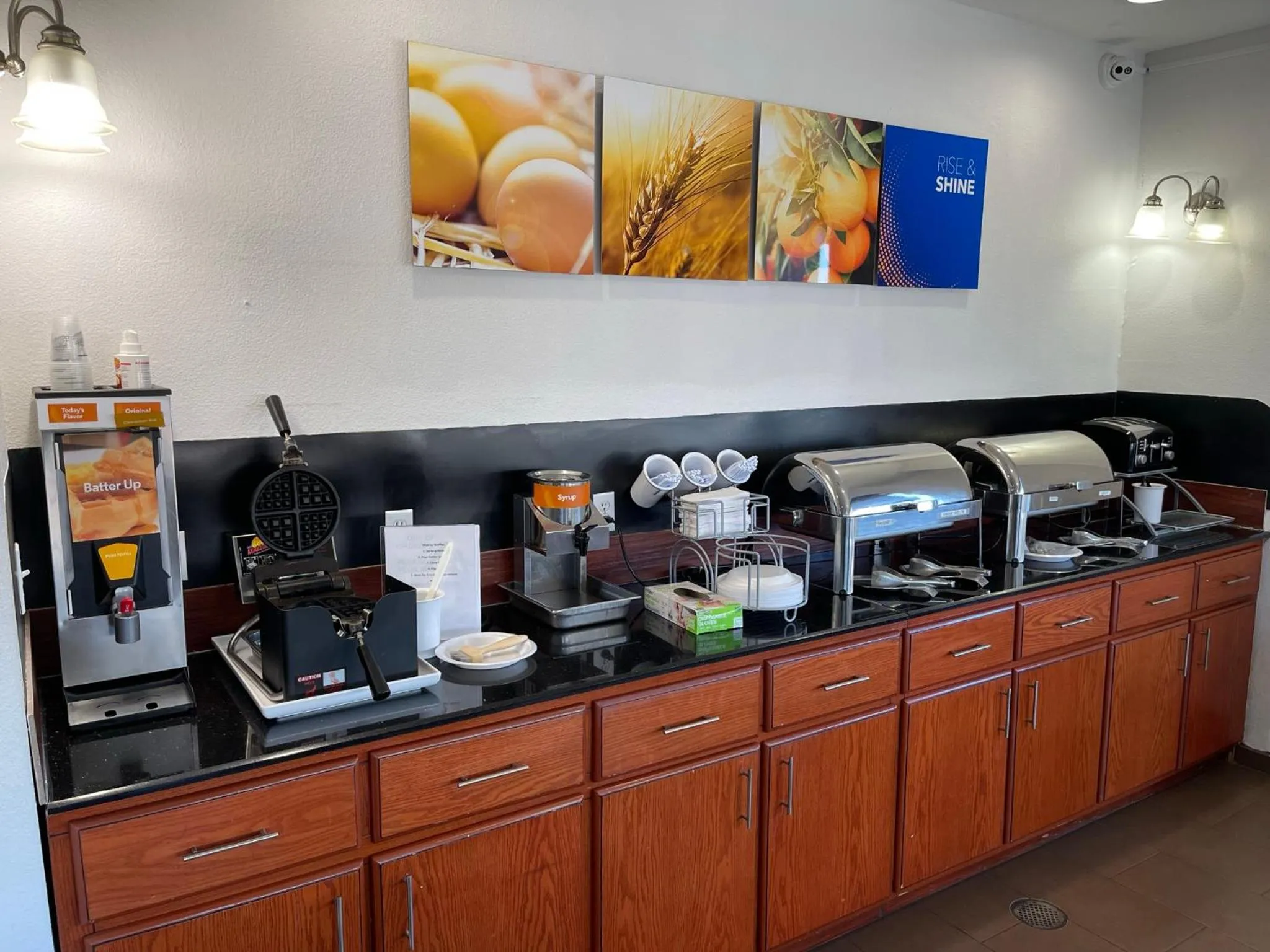 Breakfast in Comfort Suites Lake Charles