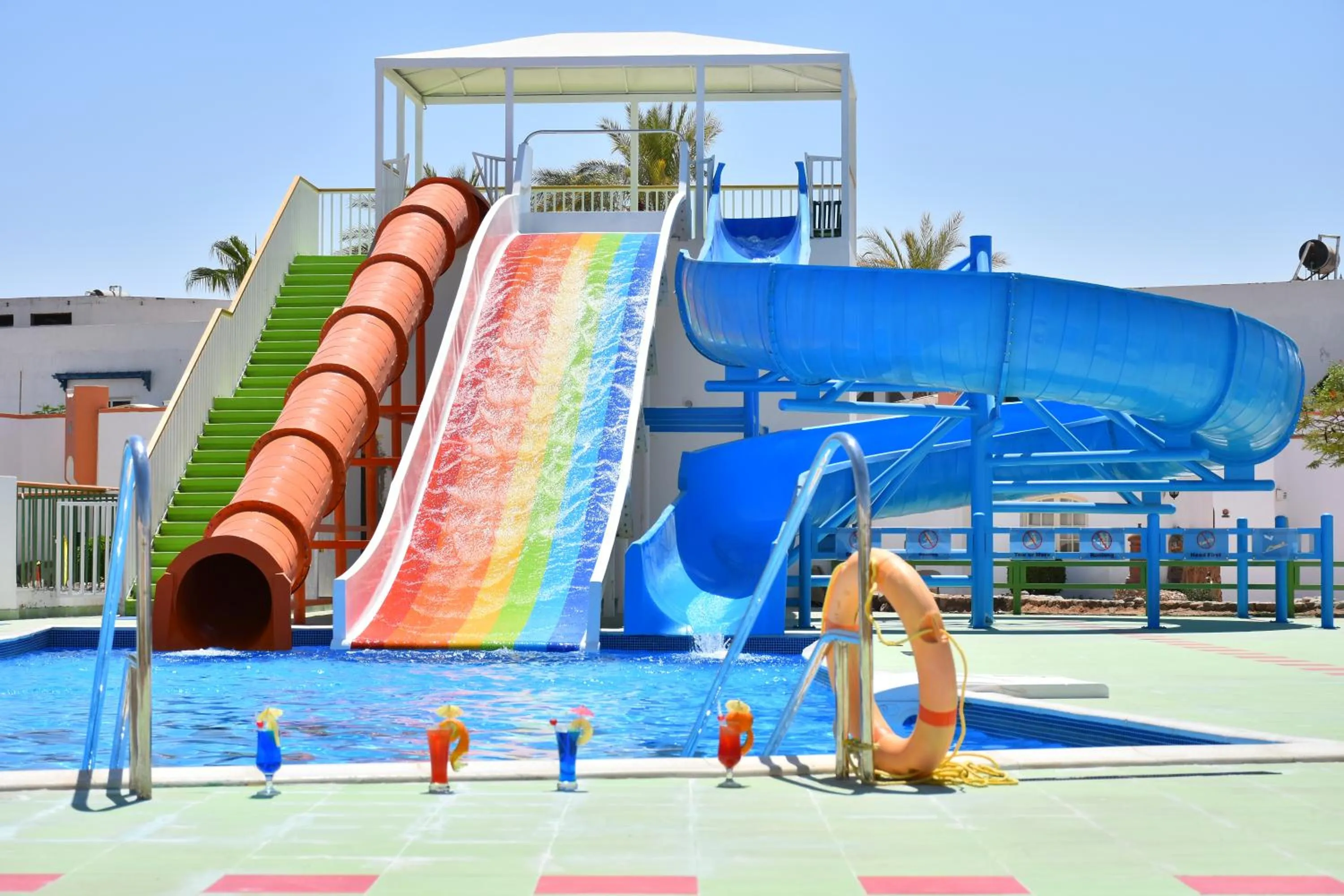 Aqua park in Gafy Resort Aqua Park