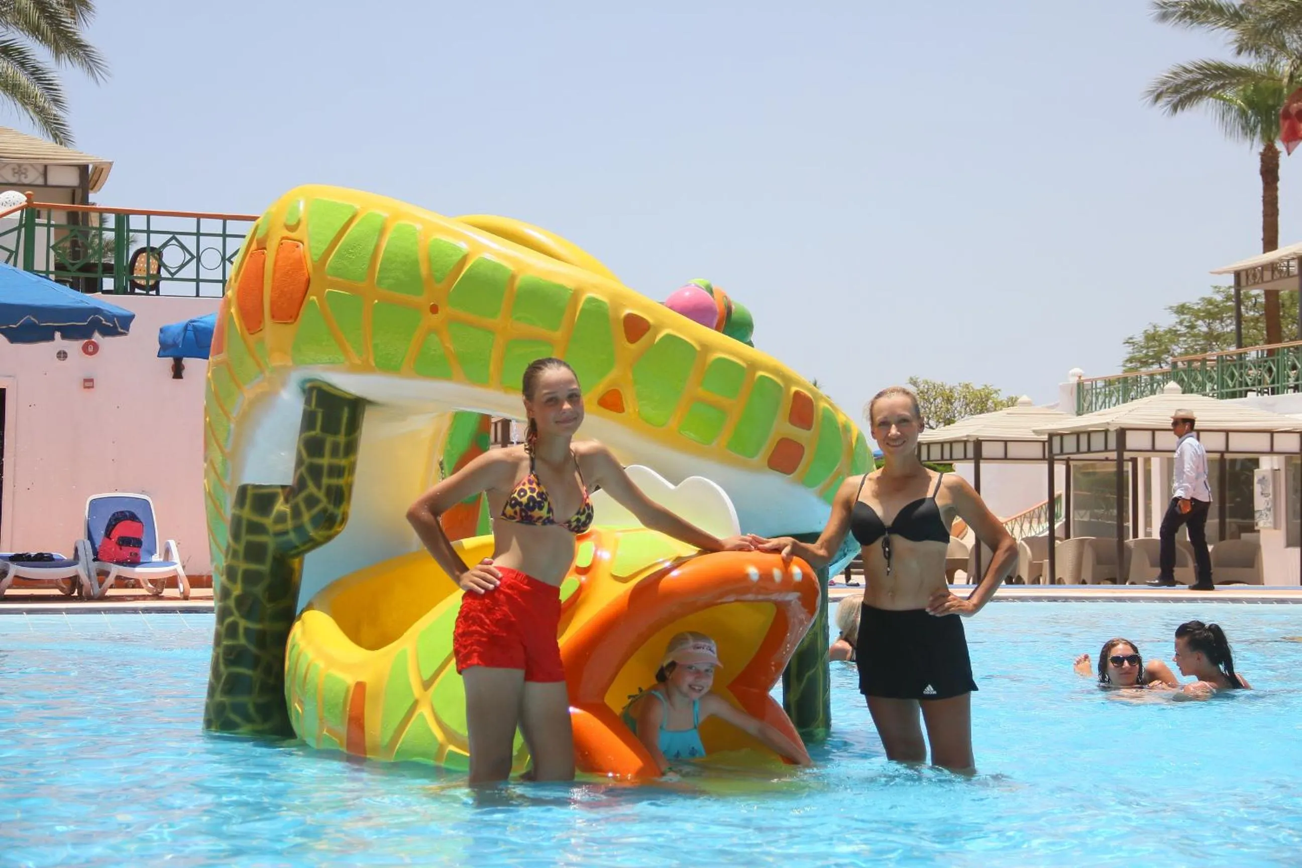 Aqua park in Gafy Resort Aqua Park