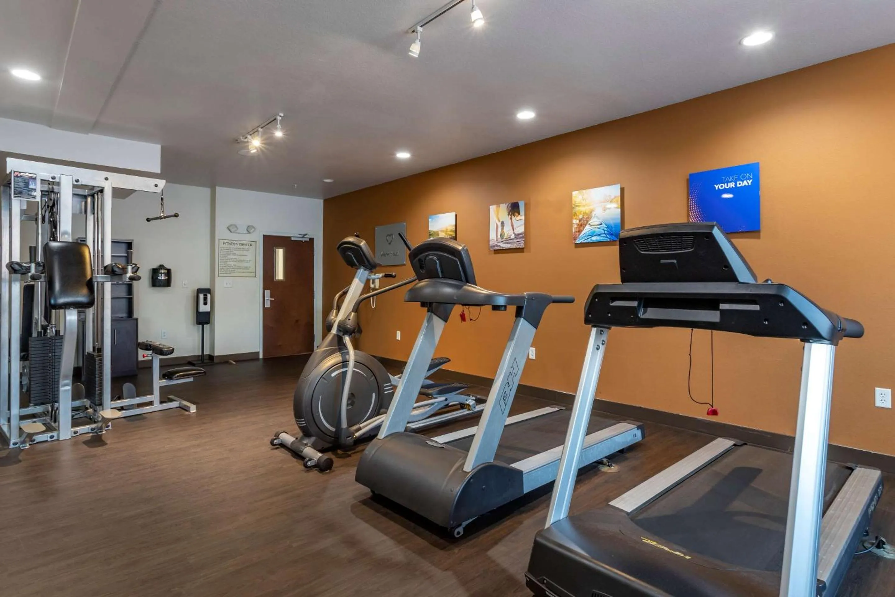 Fitness centre/facilities in Comfort Suites Natchitoches