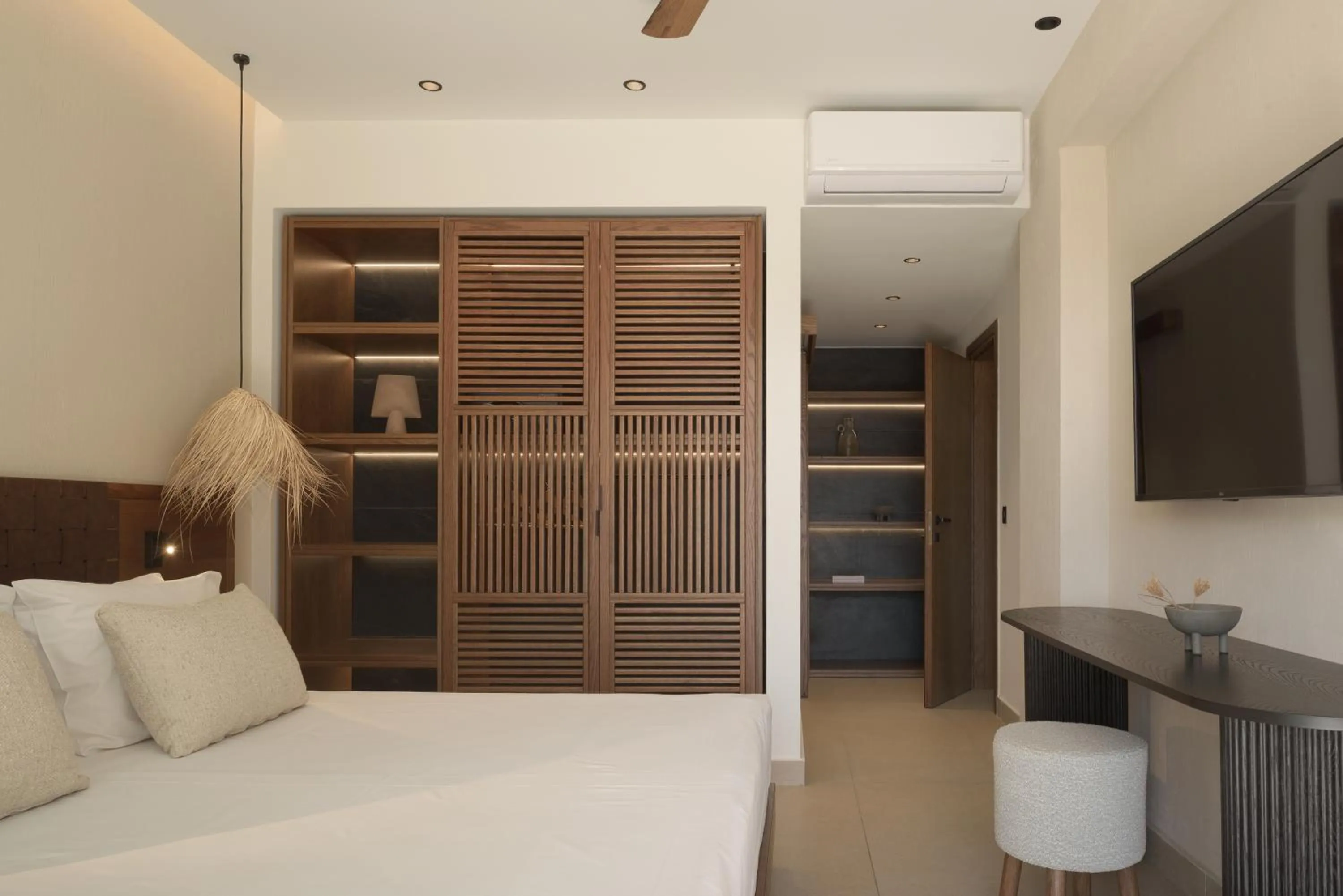 Bed in Fodele Beach Water Park Resort