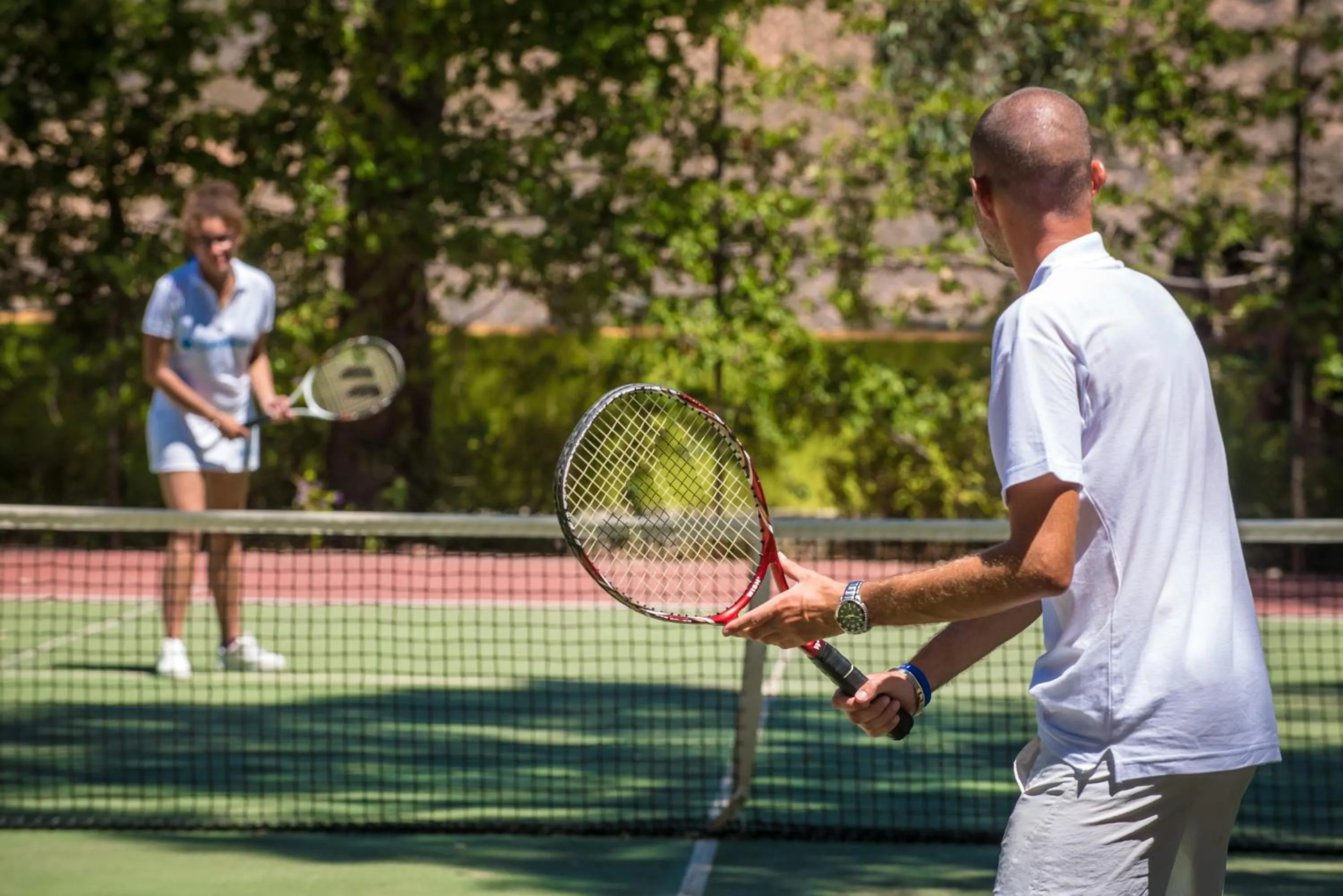 Tennis court in Fodele Beach Water Park Resort