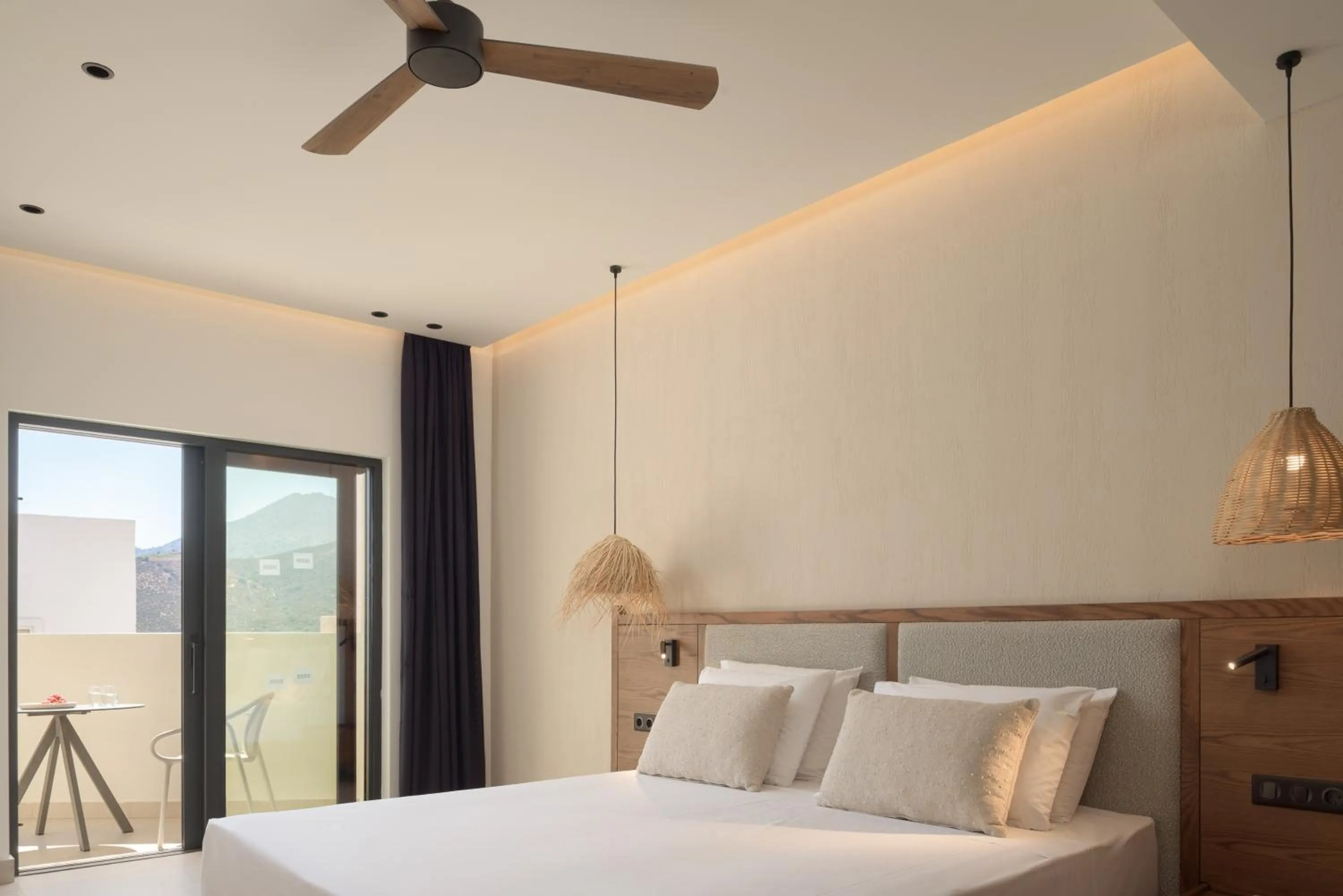 Bed in Fodele Beach Water Park Resort