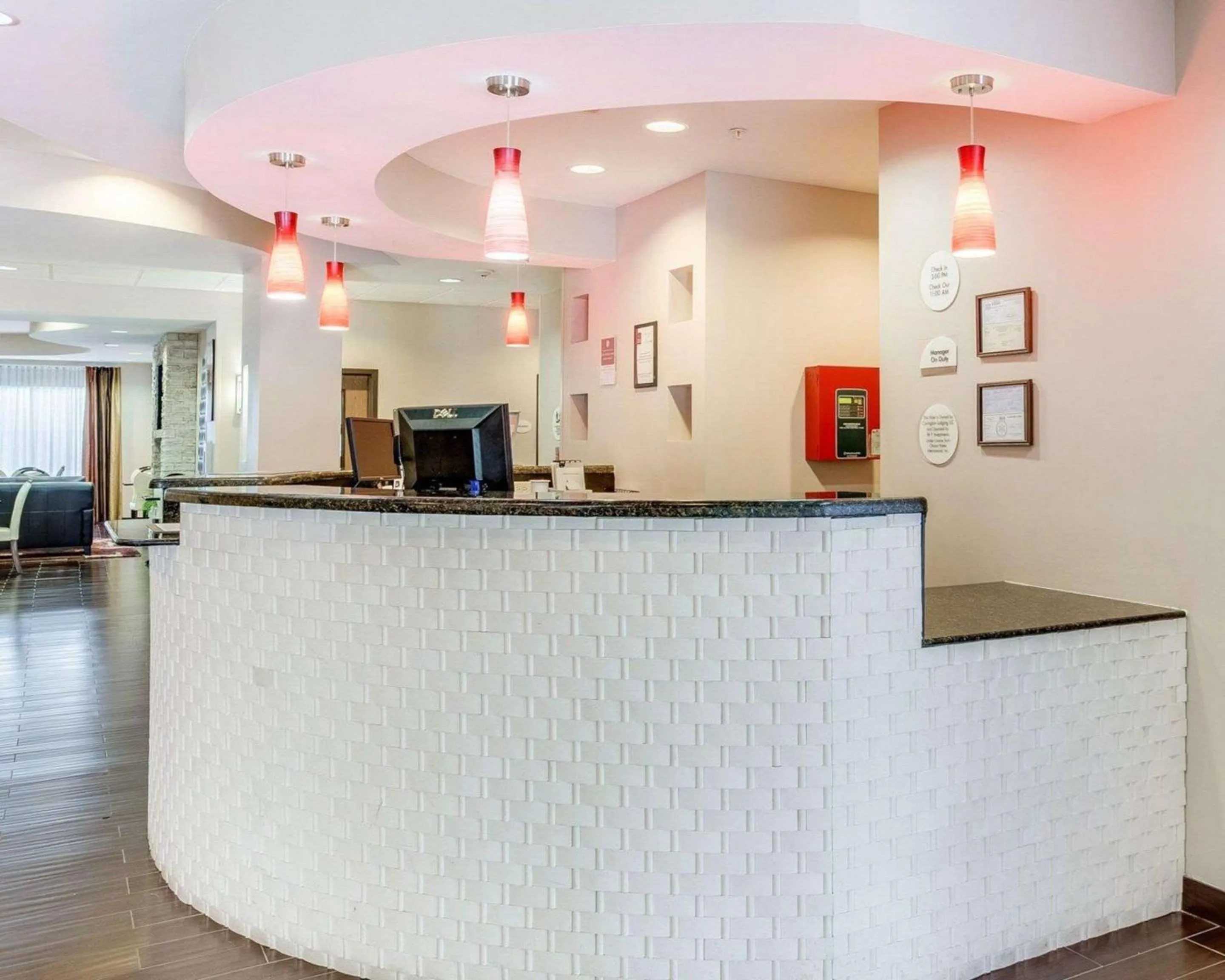 Lobby or reception in Comfort Suites Mandeville - Covington