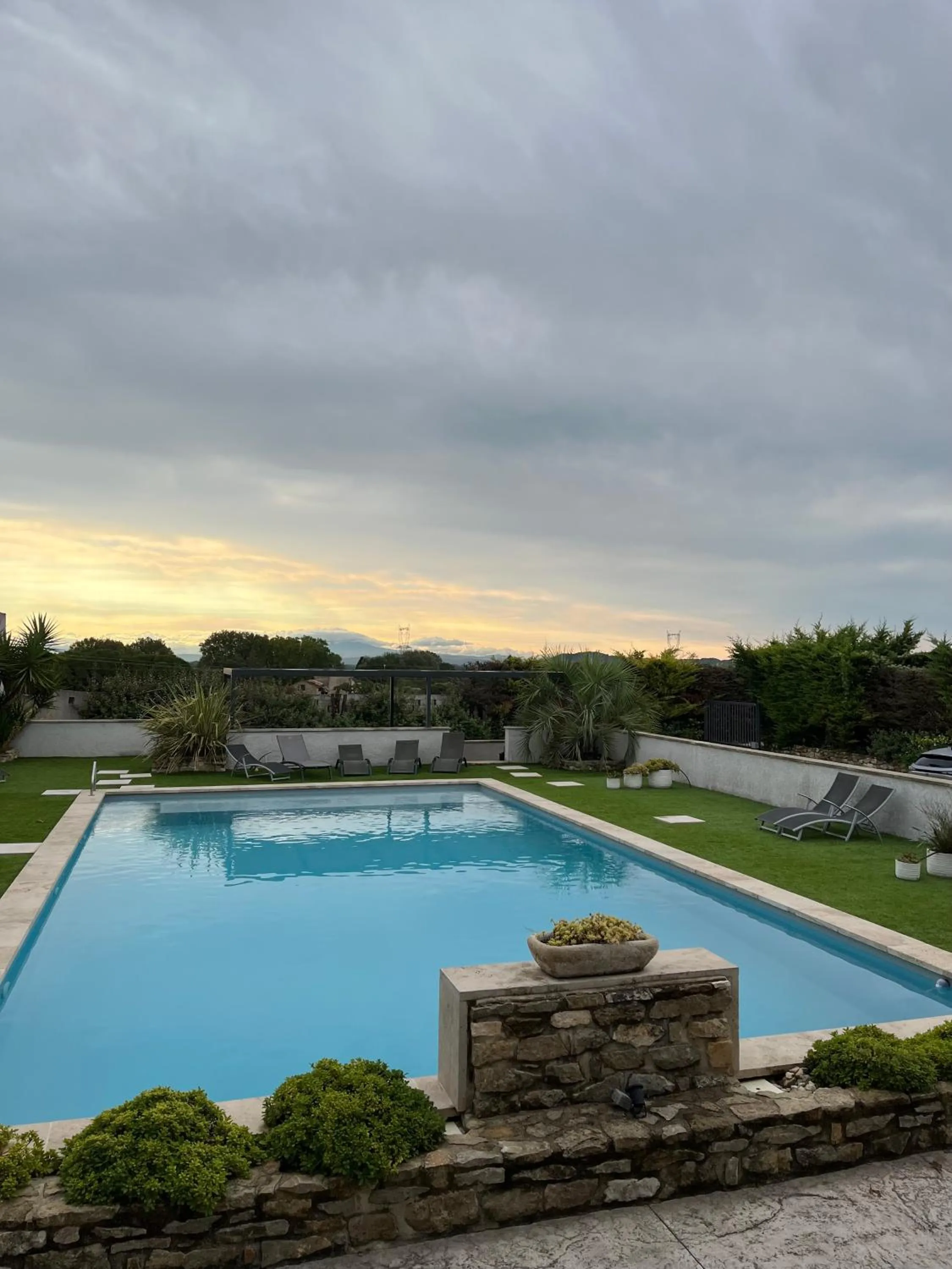 Garden view in DOMAINE FORVENT