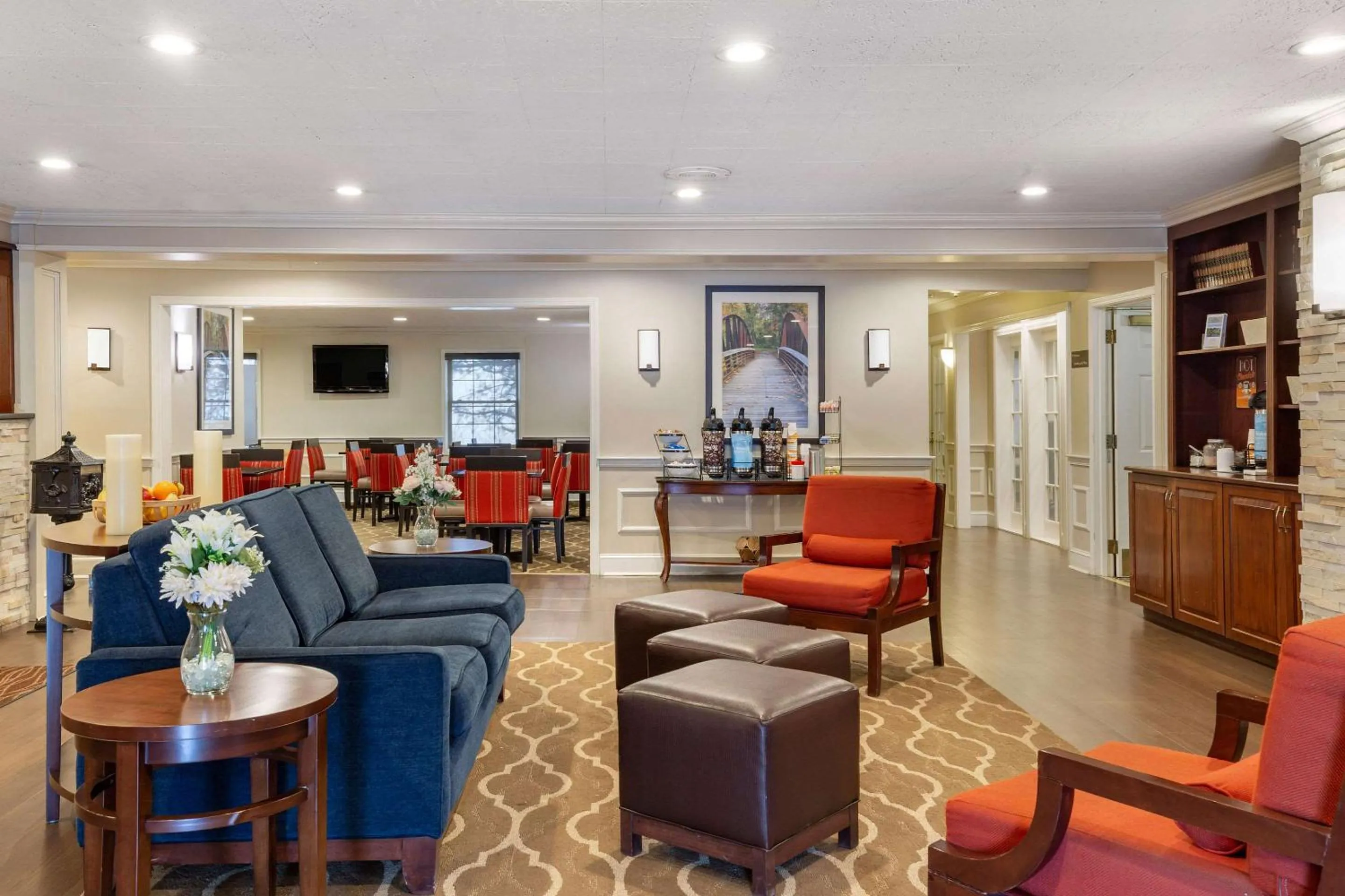 Lobby or reception in Comfort Inn Auburn-Worcester