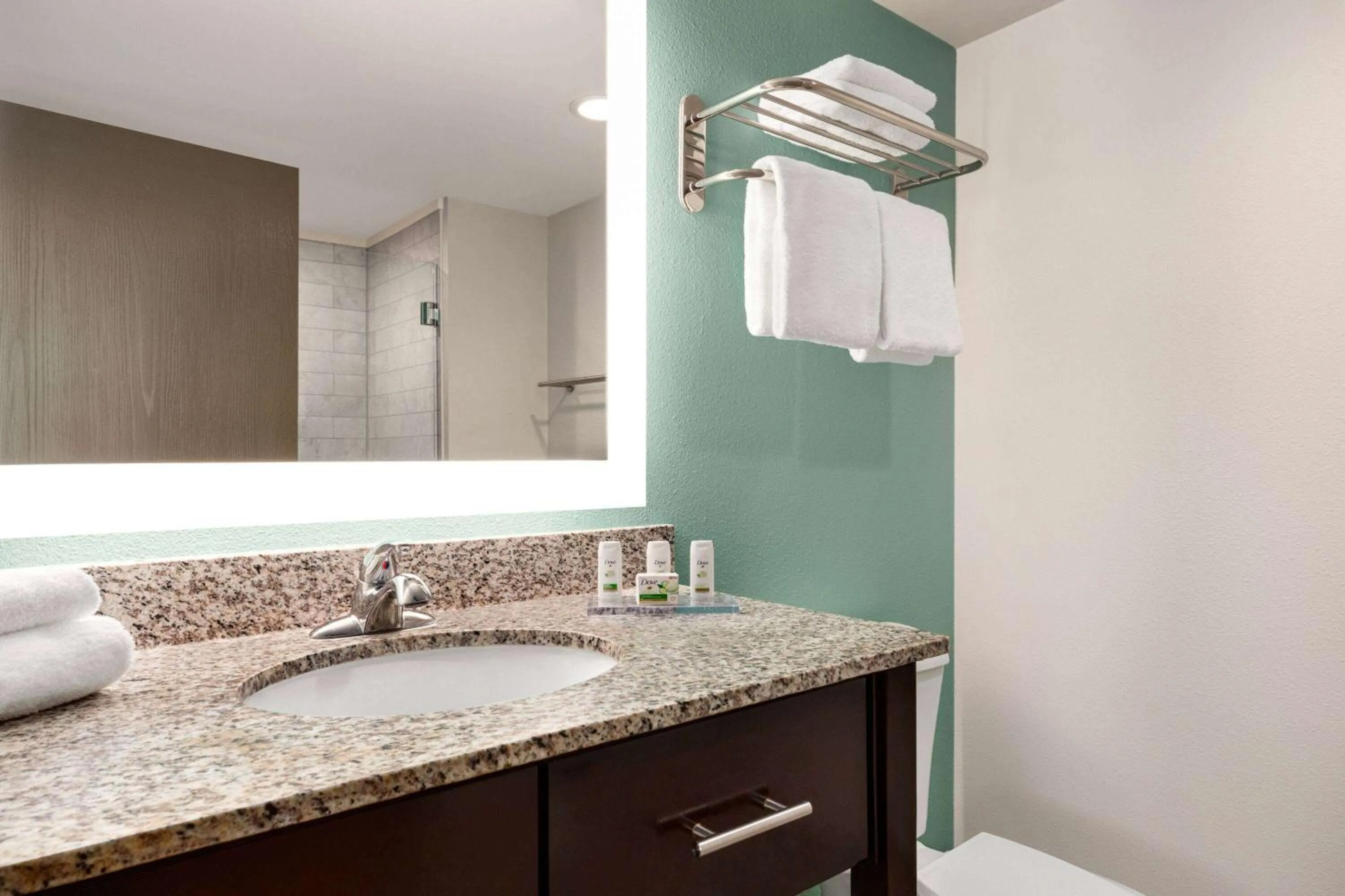 Bathroom in Wingate by Wyndham Salisbury