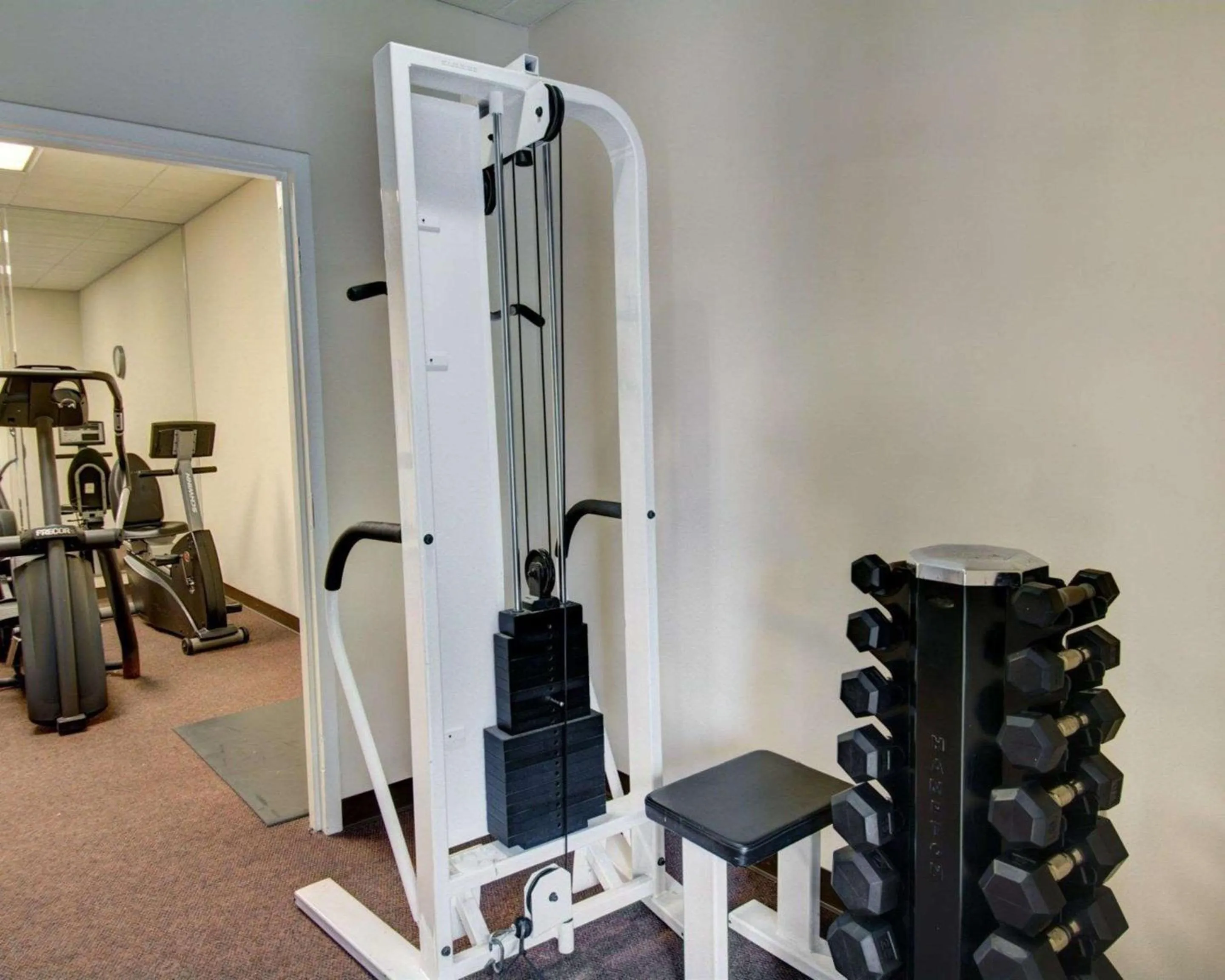 Fitness centre/facilities in Comfort Inn Conference Center