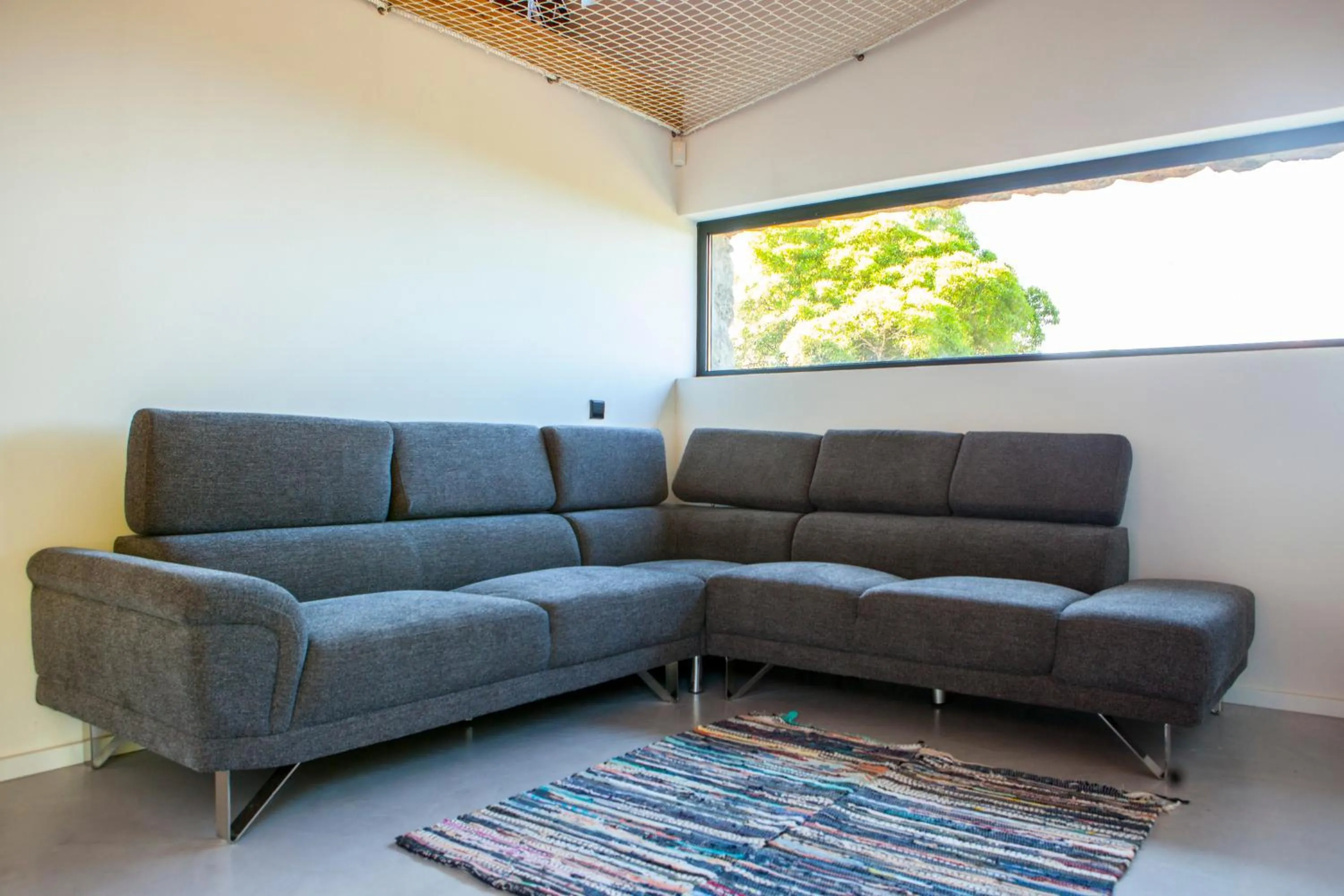 Living room in Caparica Azores Ecolodge
