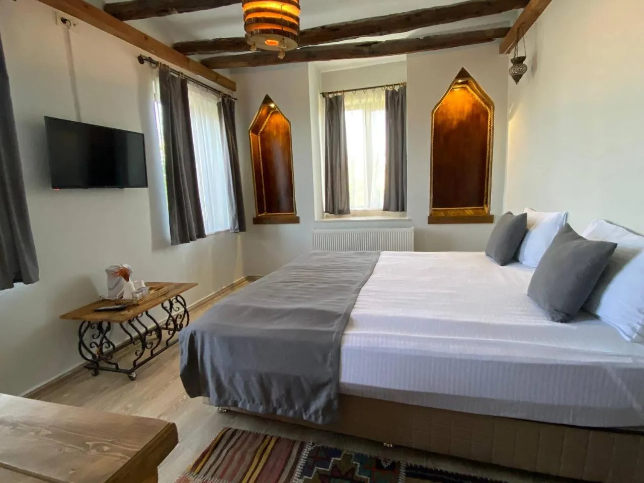 Photo of the whole room, Bed in Kapadokya Konak