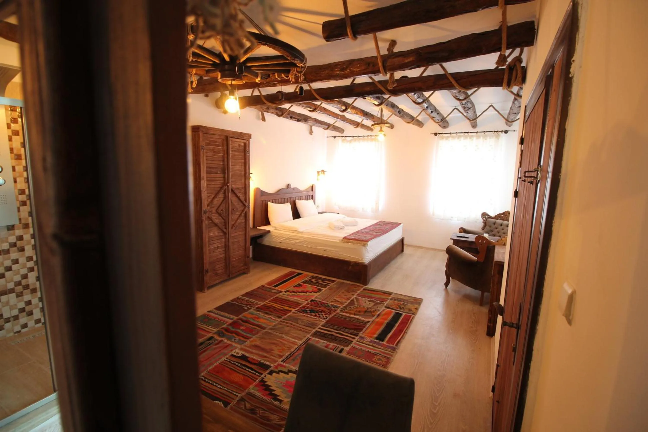 Bedroom, Bed in Kapadokya Konak