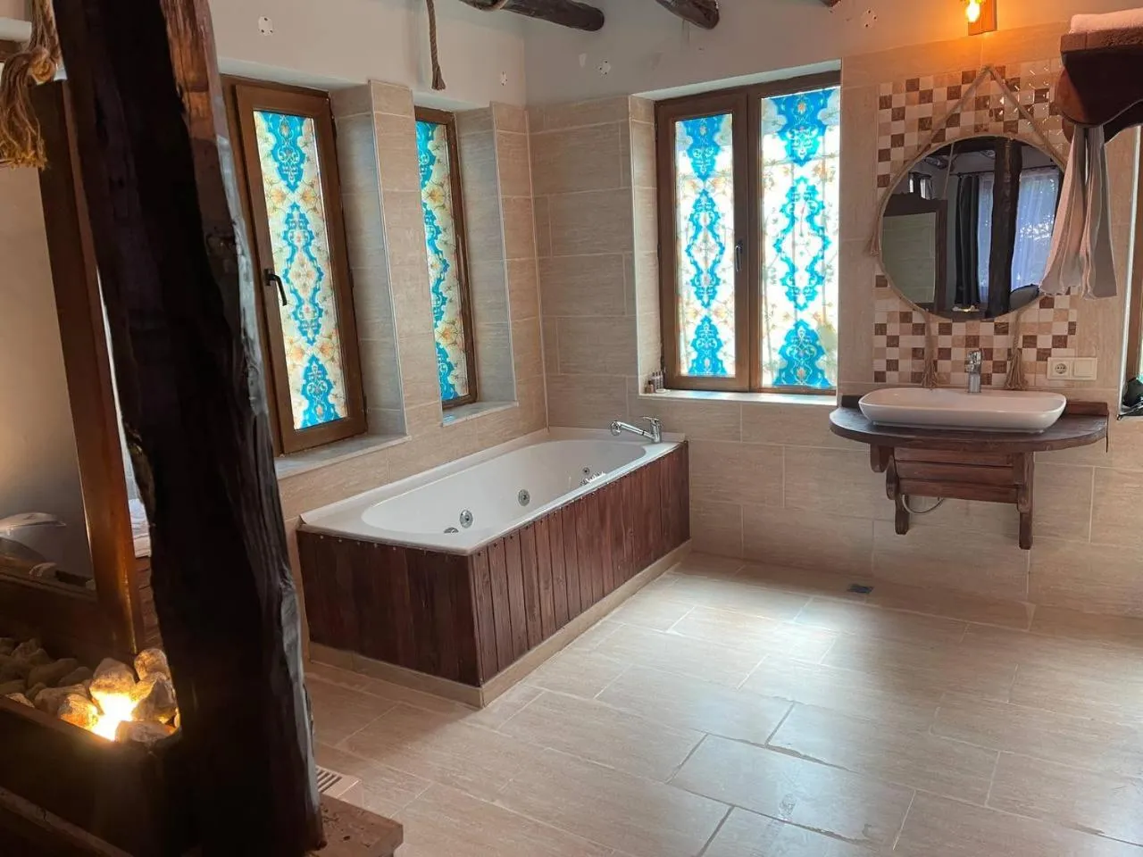 Bathroom, Bed in Kapadokya Konak