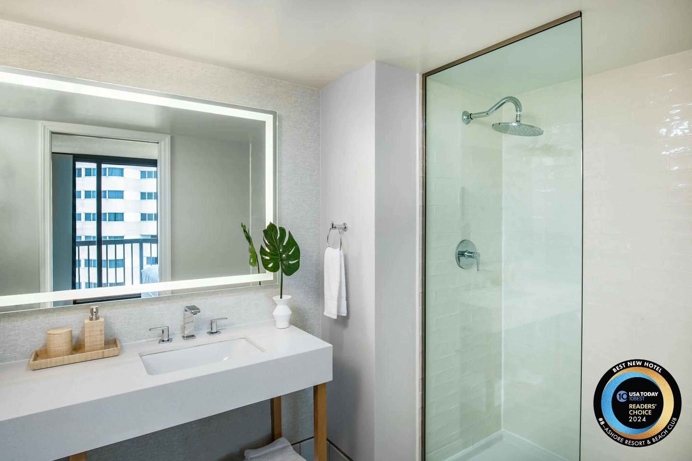 Bathroom in Ashore Resort & Beach Club