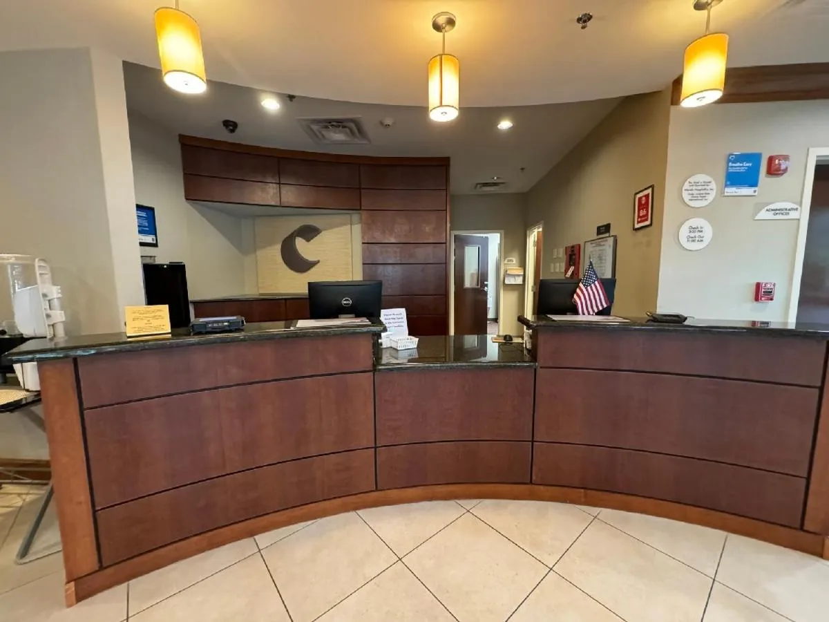 Lobby or reception in Comfort Inn & Suites Lexington Park near Pax River