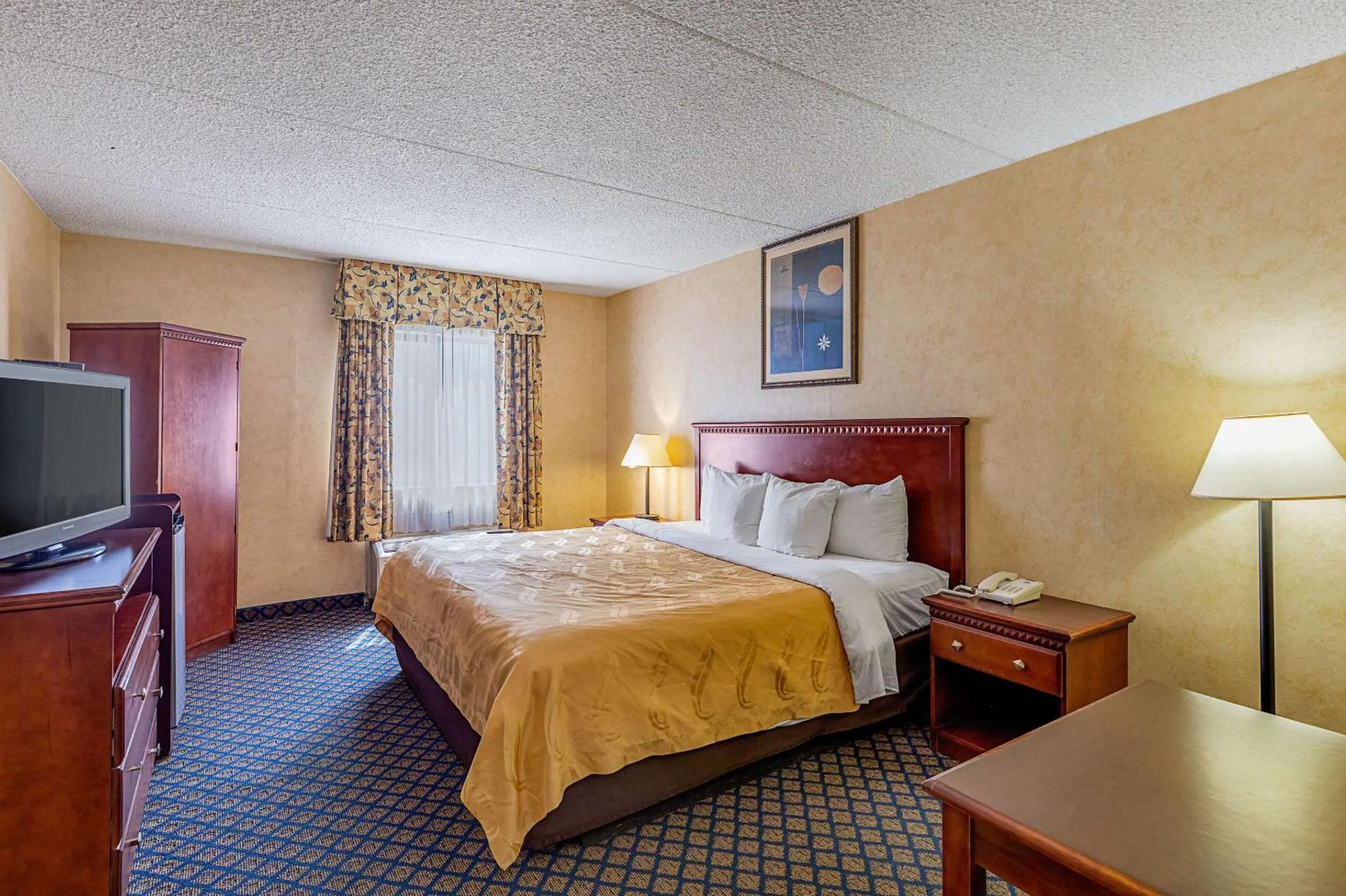 Bedroom in Quality Inn & Suites Coldwater near I-69