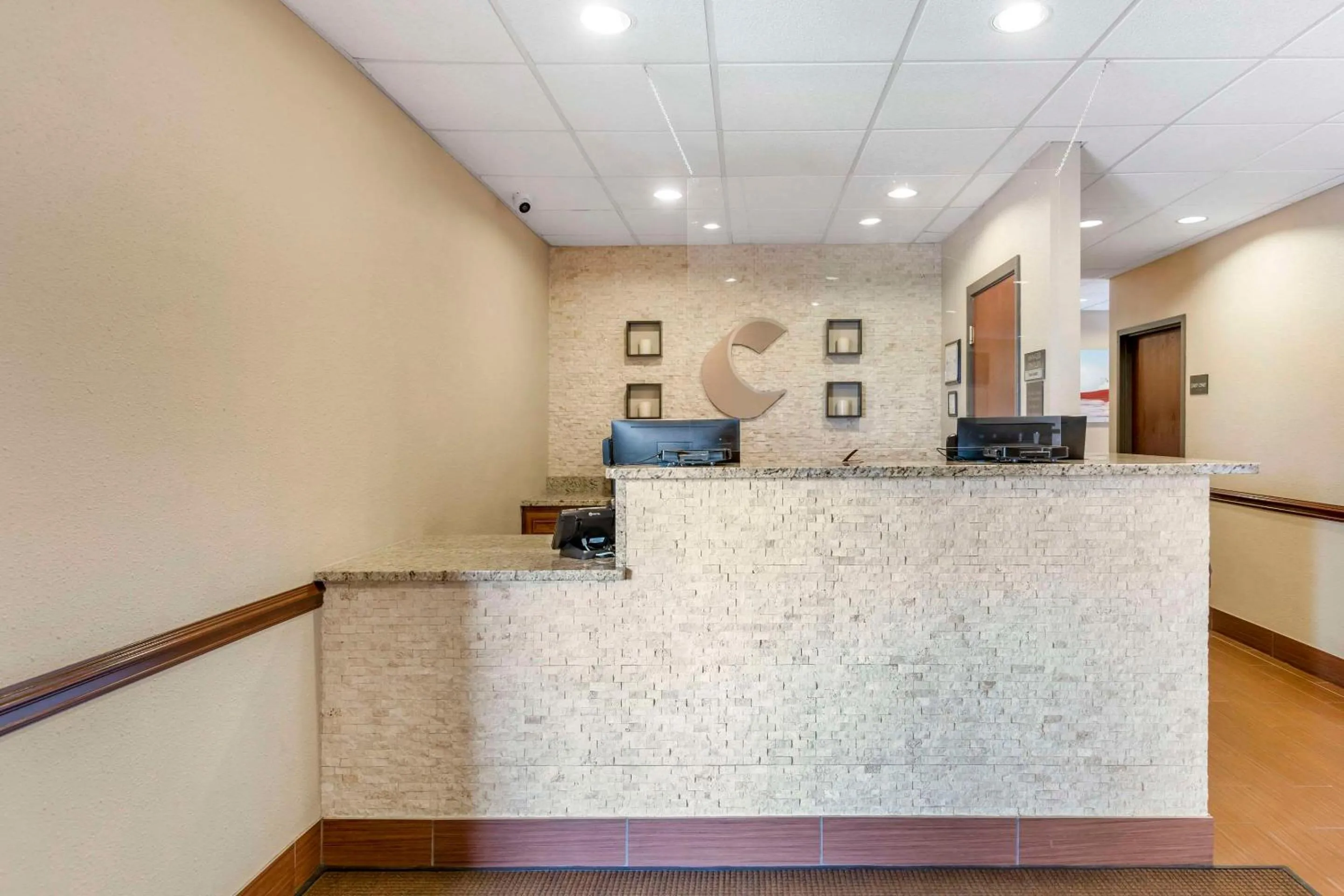 Lobby or reception in Comfort Inn Sault Ste Marie MI