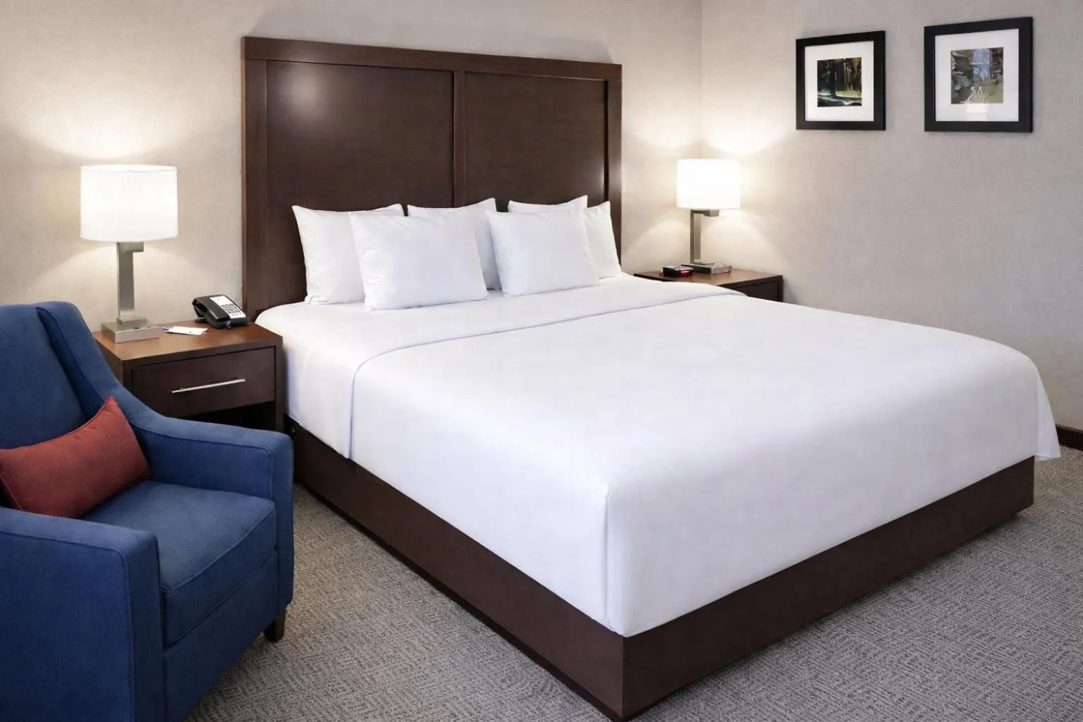 Bedroom, Bed in Comfort Inn Farmington Hills - Novi-Royal oaks-Southfield-Detroit Northwest