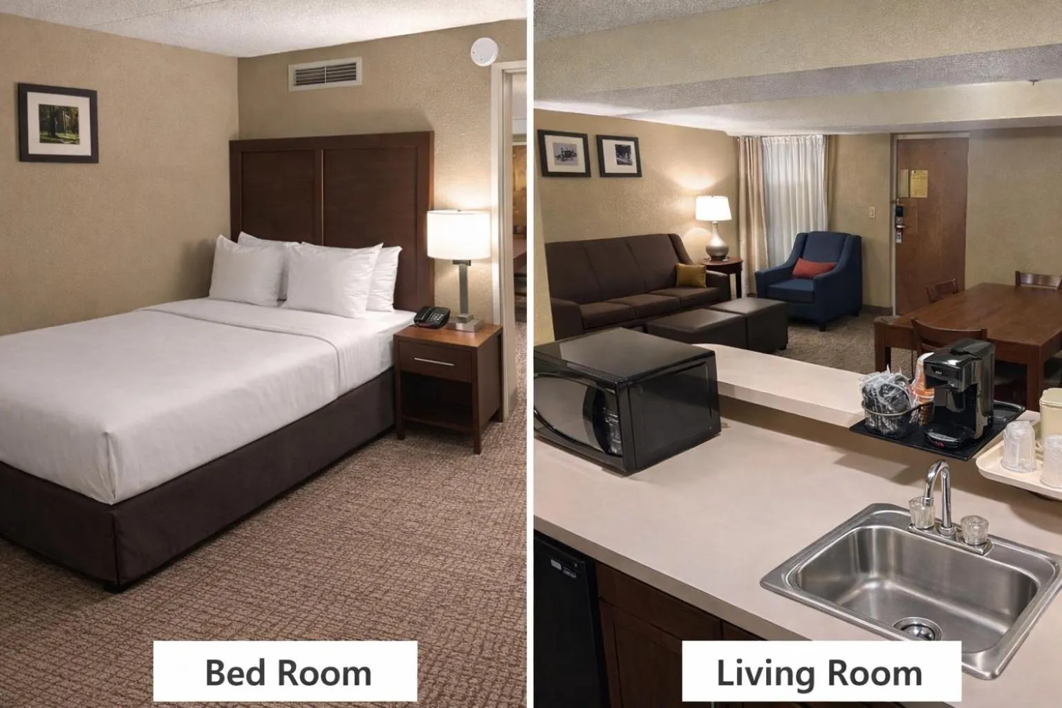 Bedroom, Bed in Comfort Inn Farmington Hills - Novi-Royal oaks-Southfield-Detroit Northwest