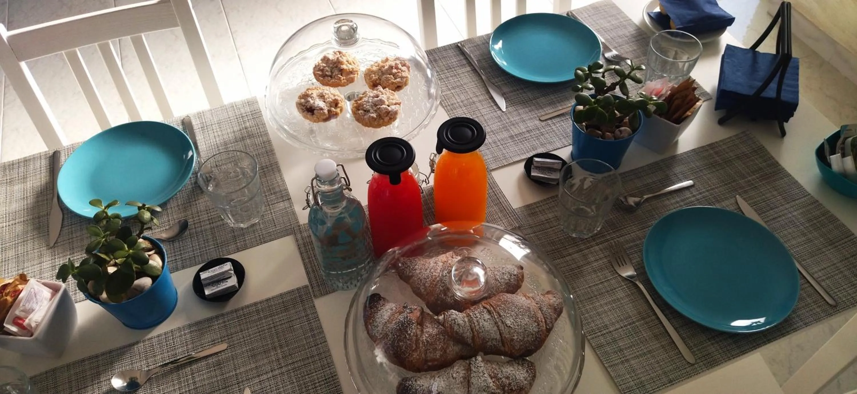 Food and drinks in B&B La Munachell